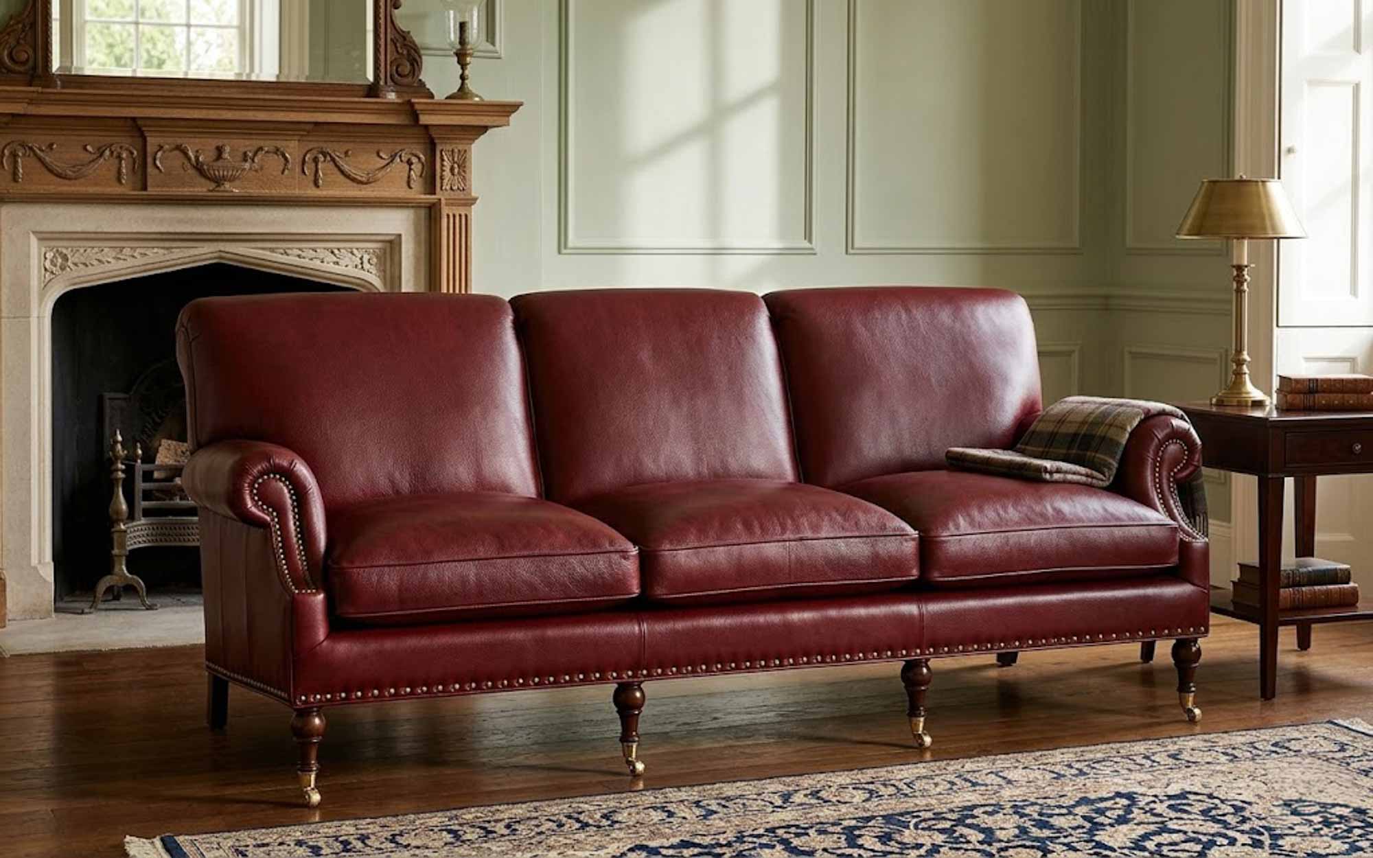 Grand Canyon Leather Sofa - Image 9