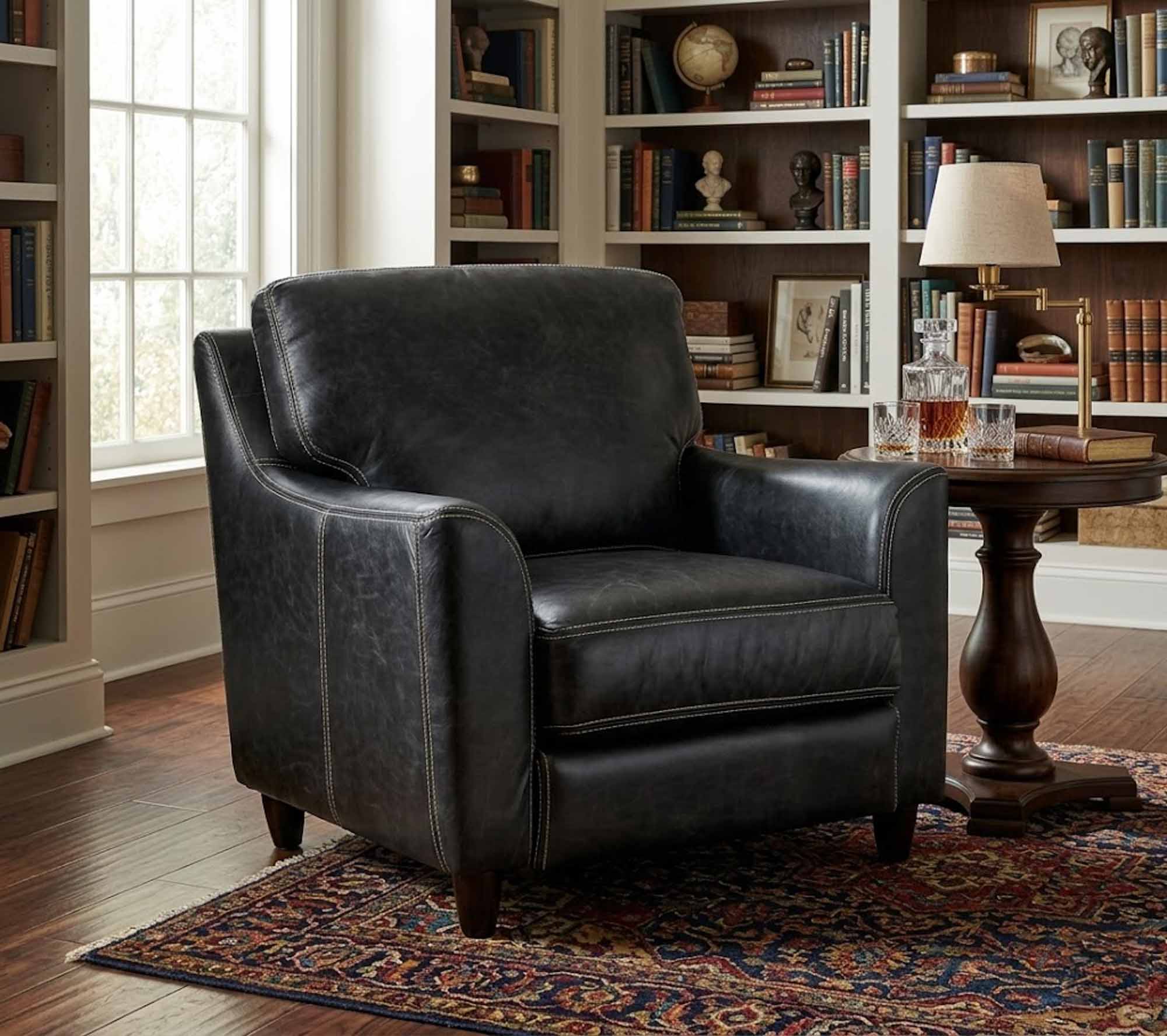 Great Texas Leather Chair - Image 3
