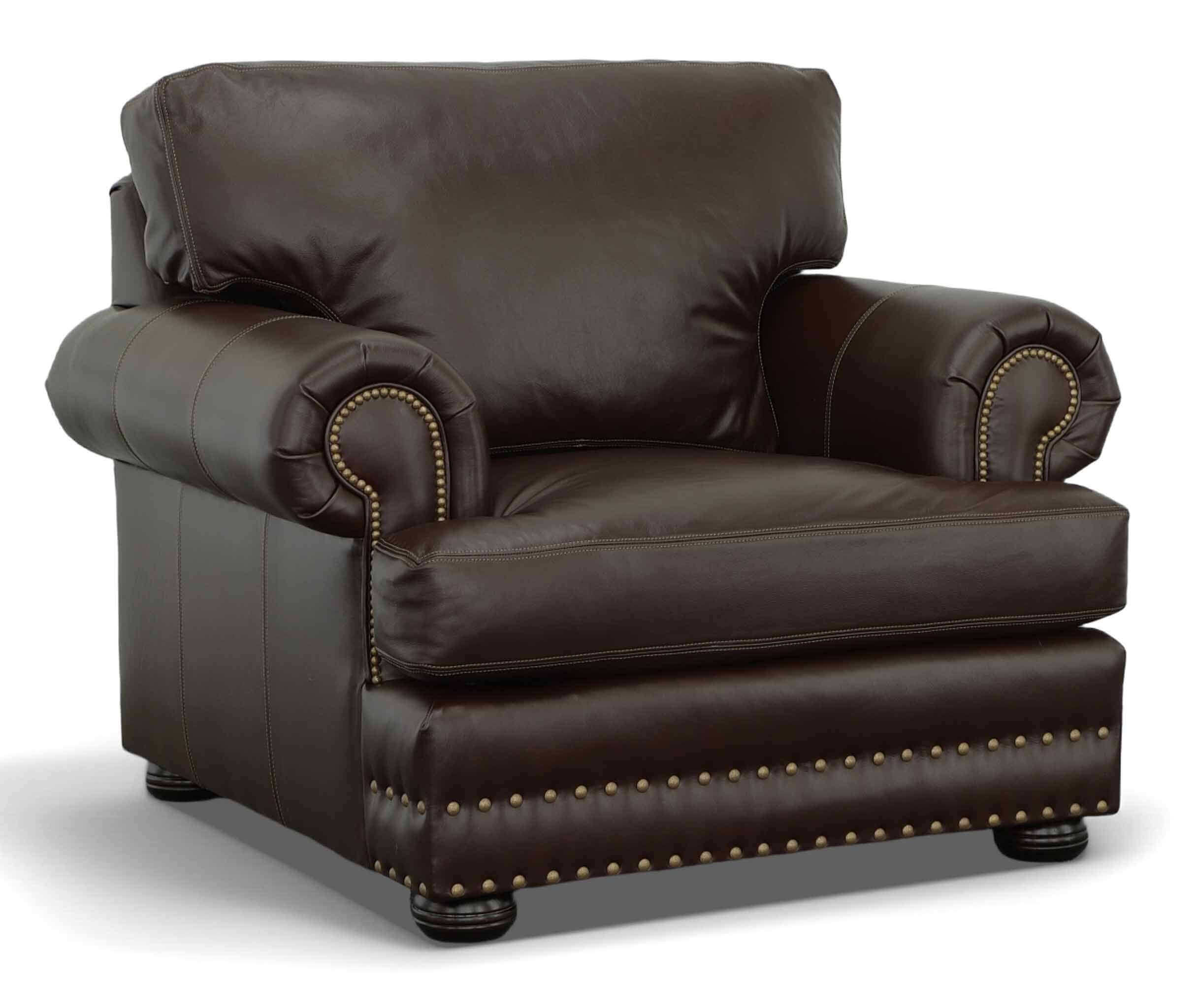 Greystone Leather Lounge Chair