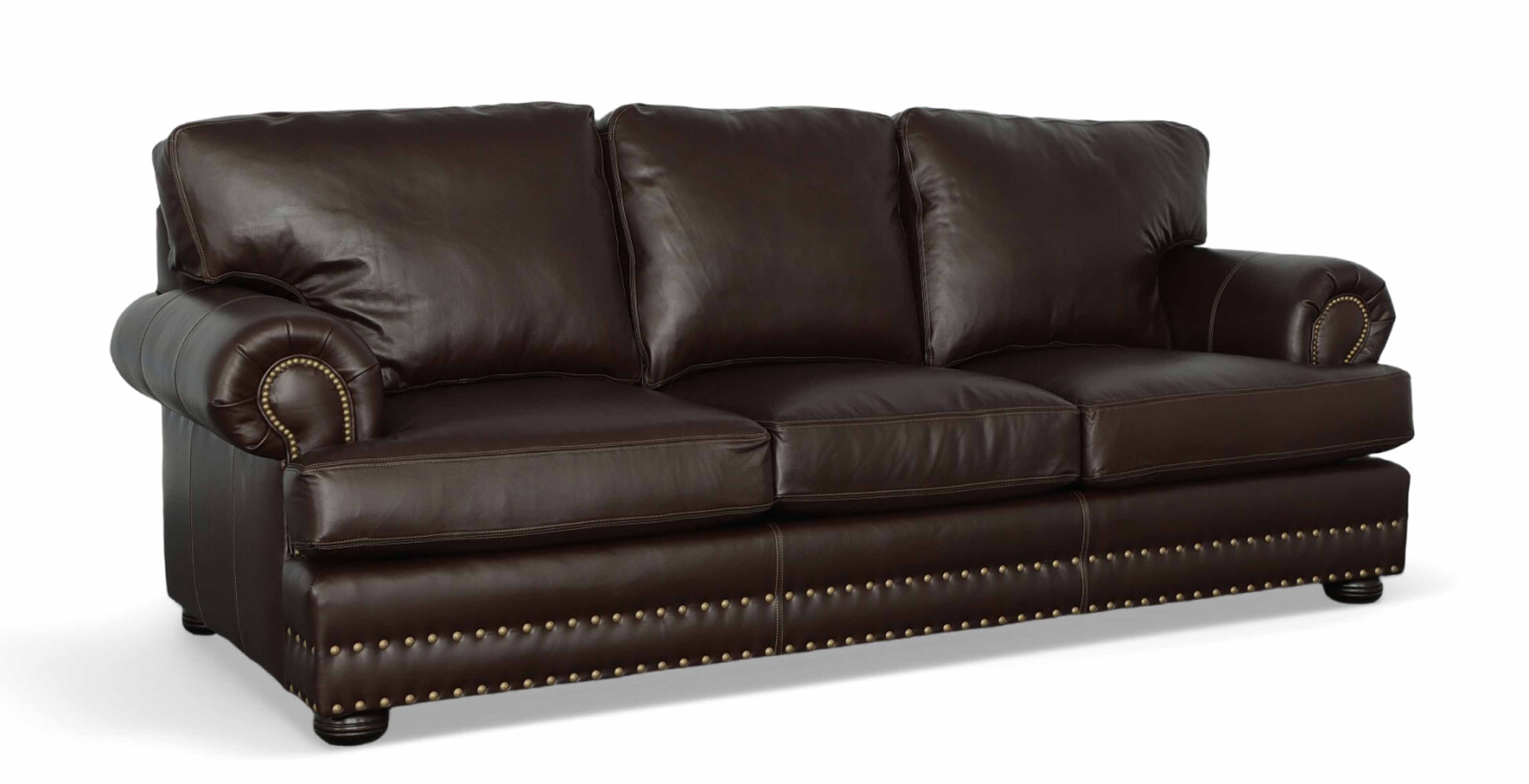 Greystone Leather Sofa