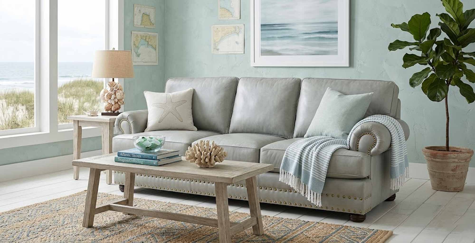 Greystone Leather Sofa - Image 2