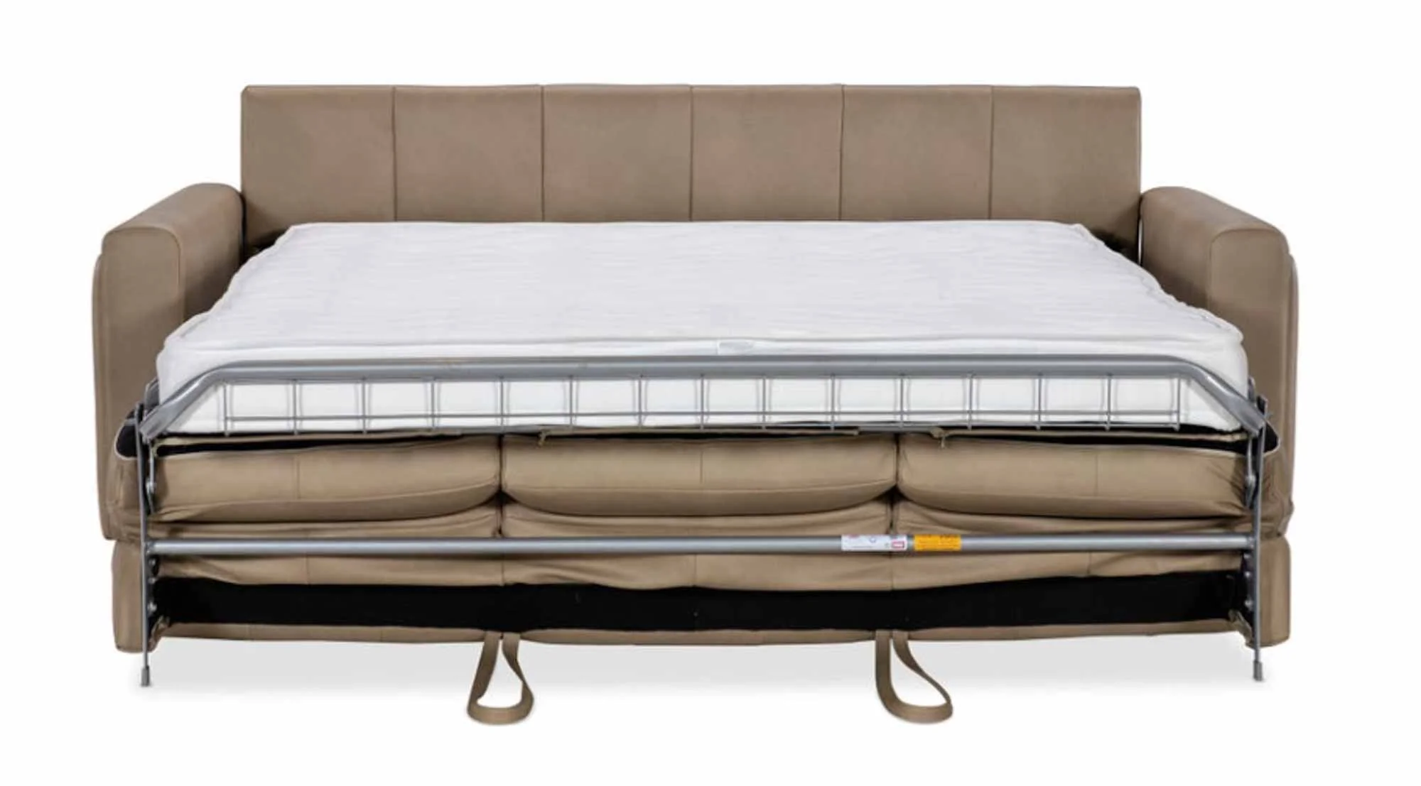 Griffin Leather Queen Sleeper Sofa - Image 11