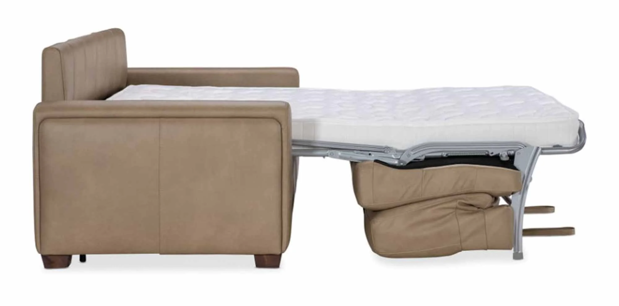 Griffin Leather Queen Sleeper Sofa - Image 12