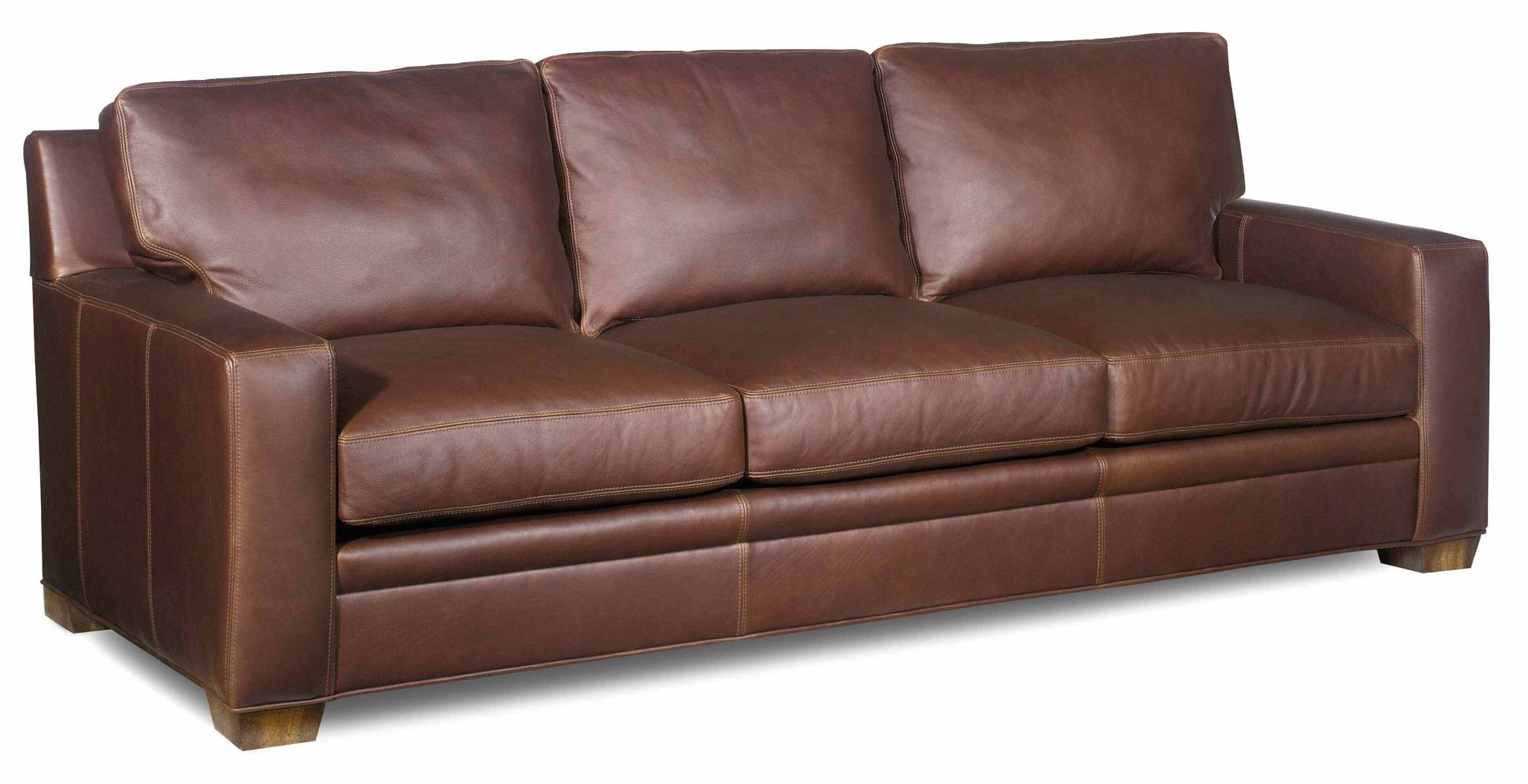 Hanley Leather Sleeper Sofa