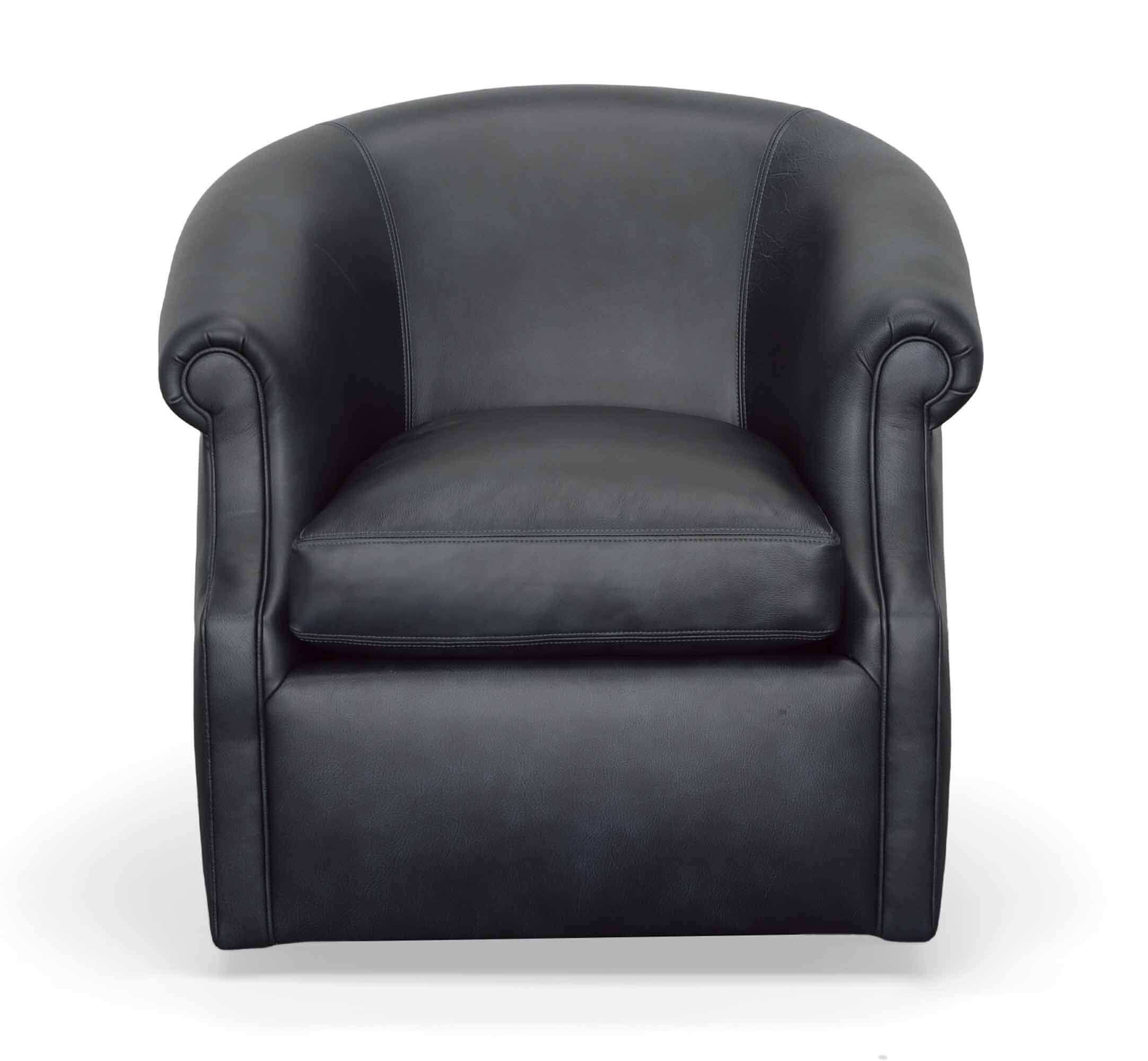 Hartman Leather Swivel Chair - Image 2