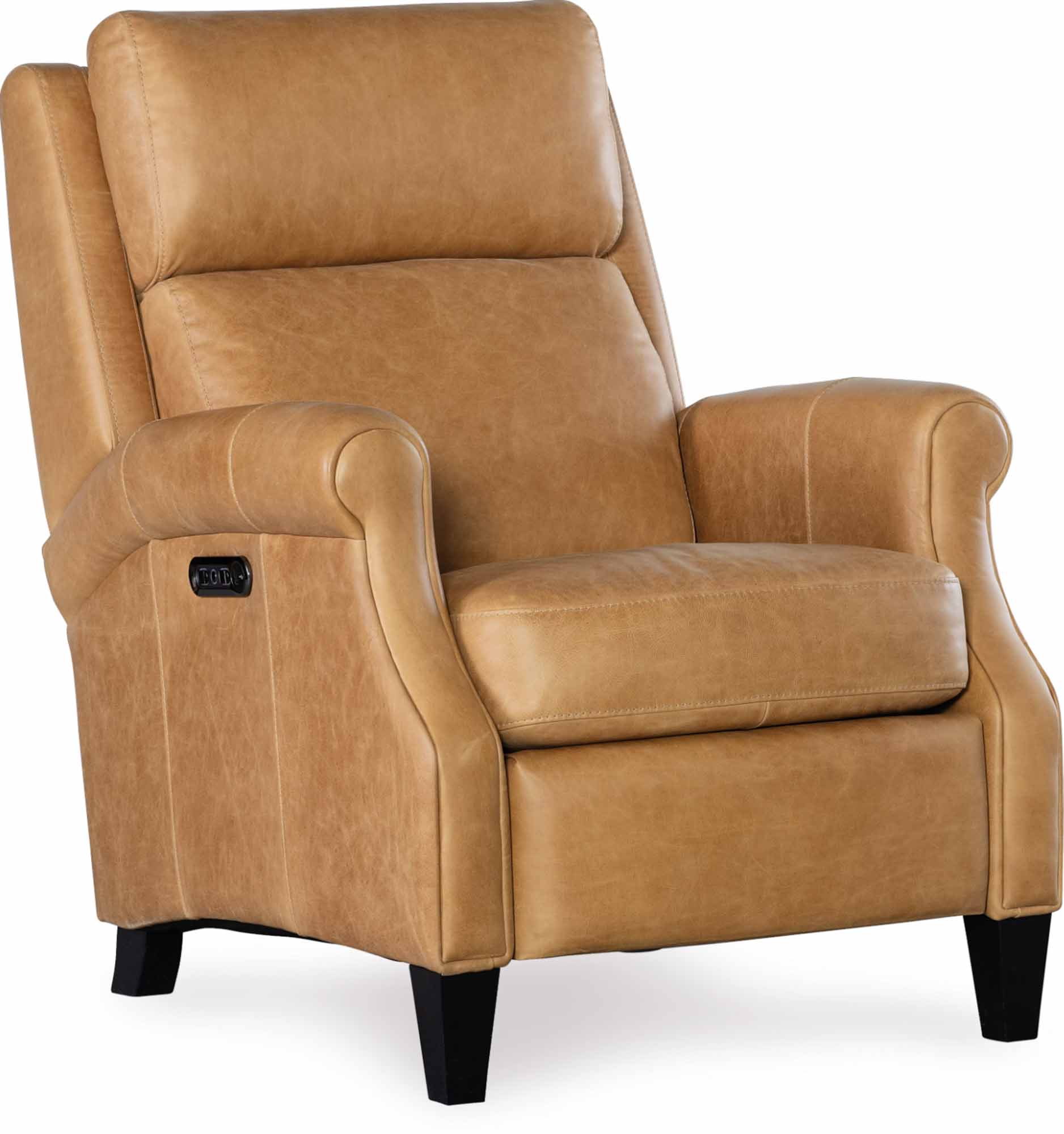 Hurley Leather Power Recliner With Articulating Headrest