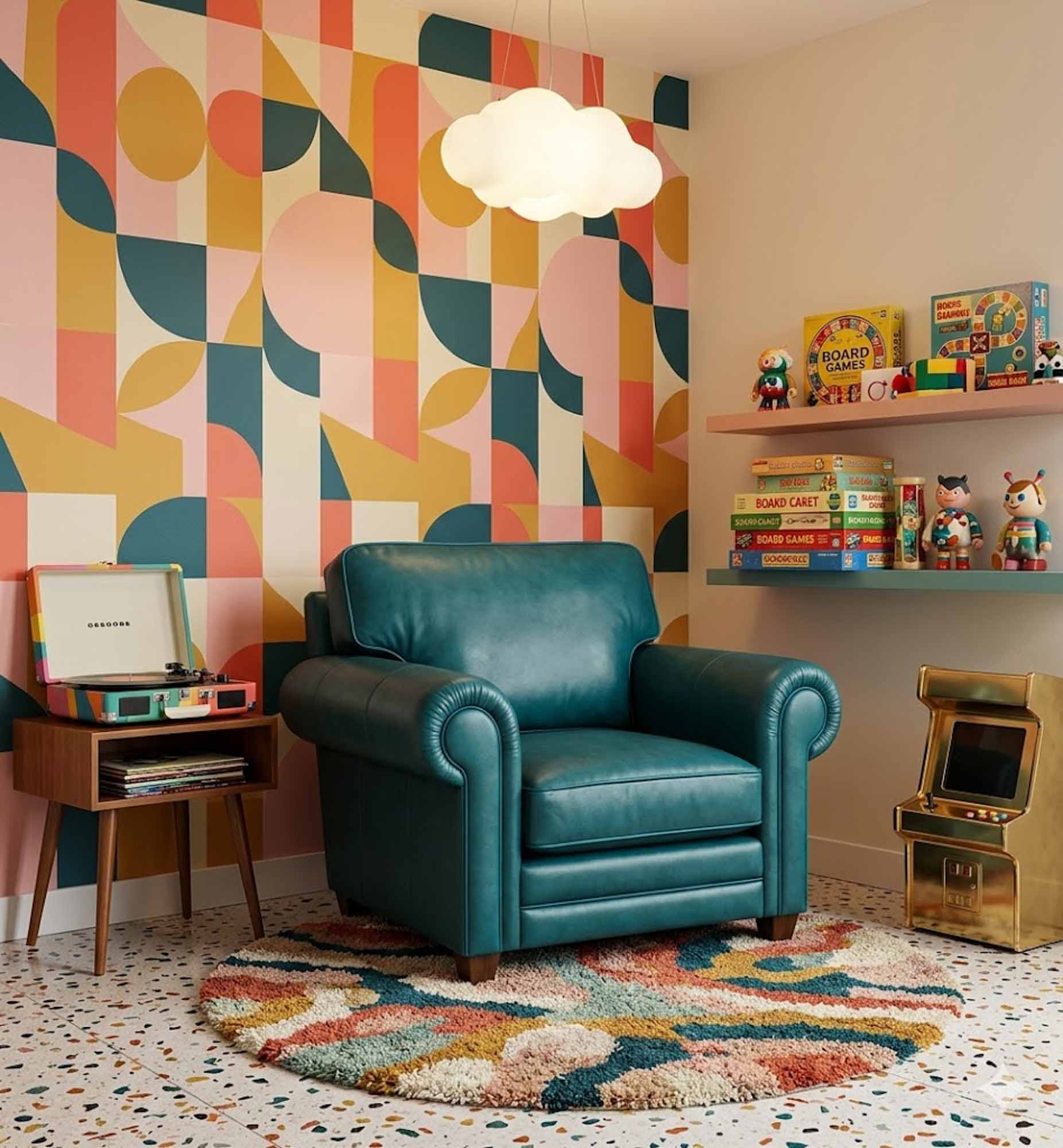 Isenhour Leather Chair - Image 5