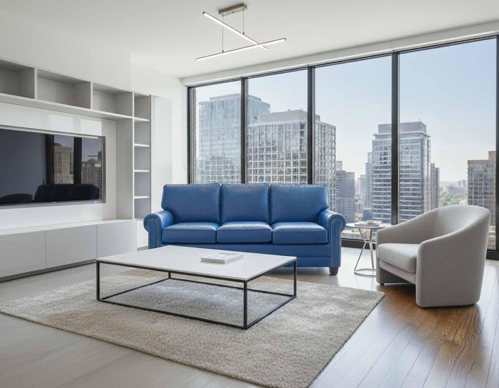 Jackson Leather Sofa - Image 4