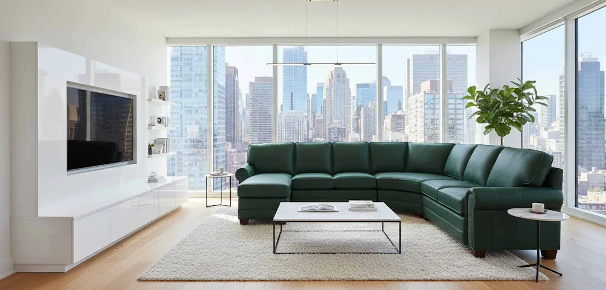 Jackson Leather Sectional - Image 5
