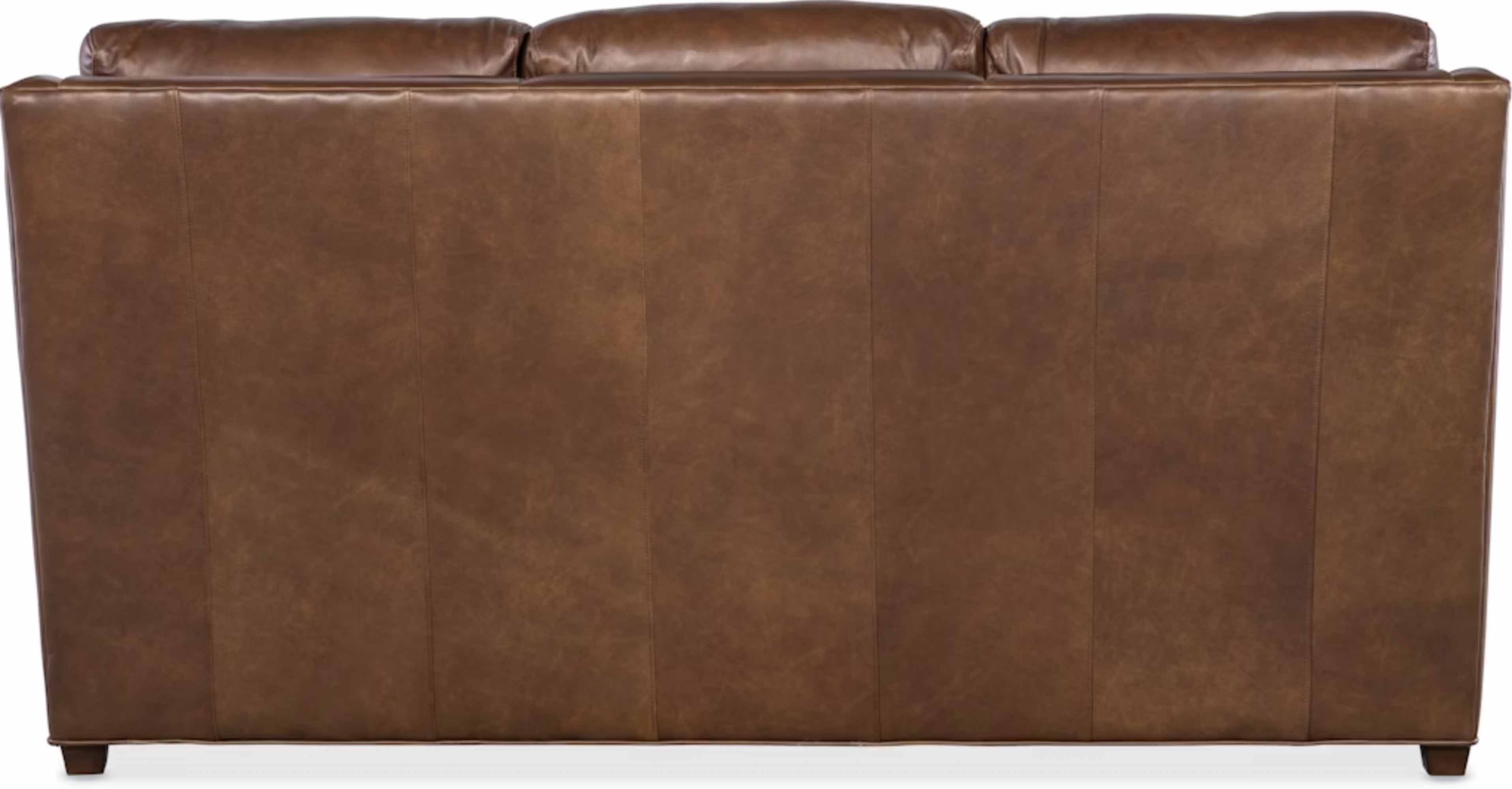 Johnson Leather Power Reclining Loveseat With Articulating Headrest - Image 4