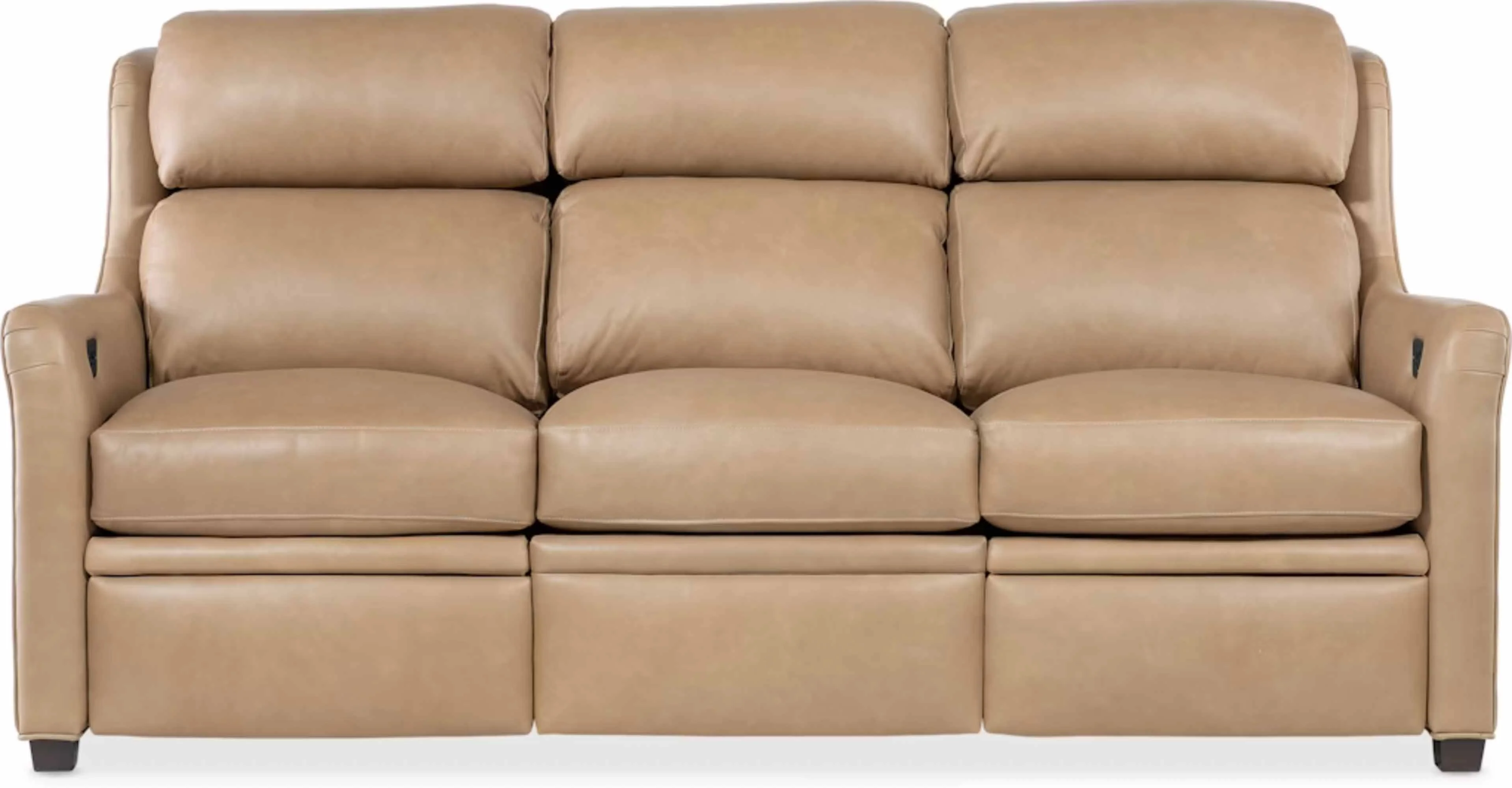 Johnson Leather Power Reclining Loveseat With Articulating Headrest - Image 8
