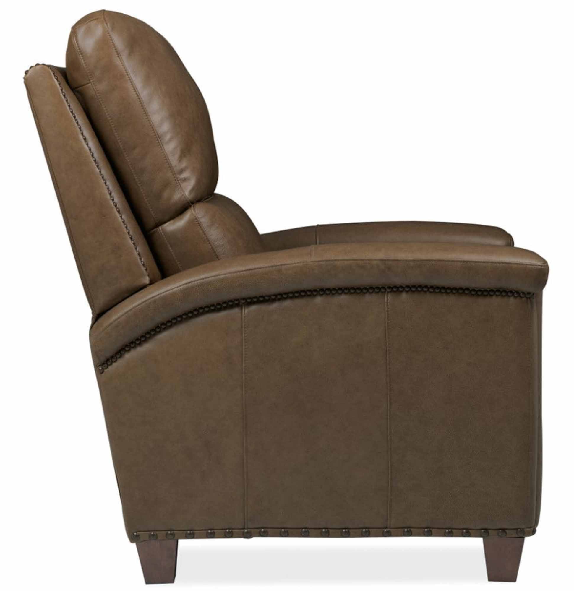 Julian Leather Power Recliner With Articulating Headrest - Image 3