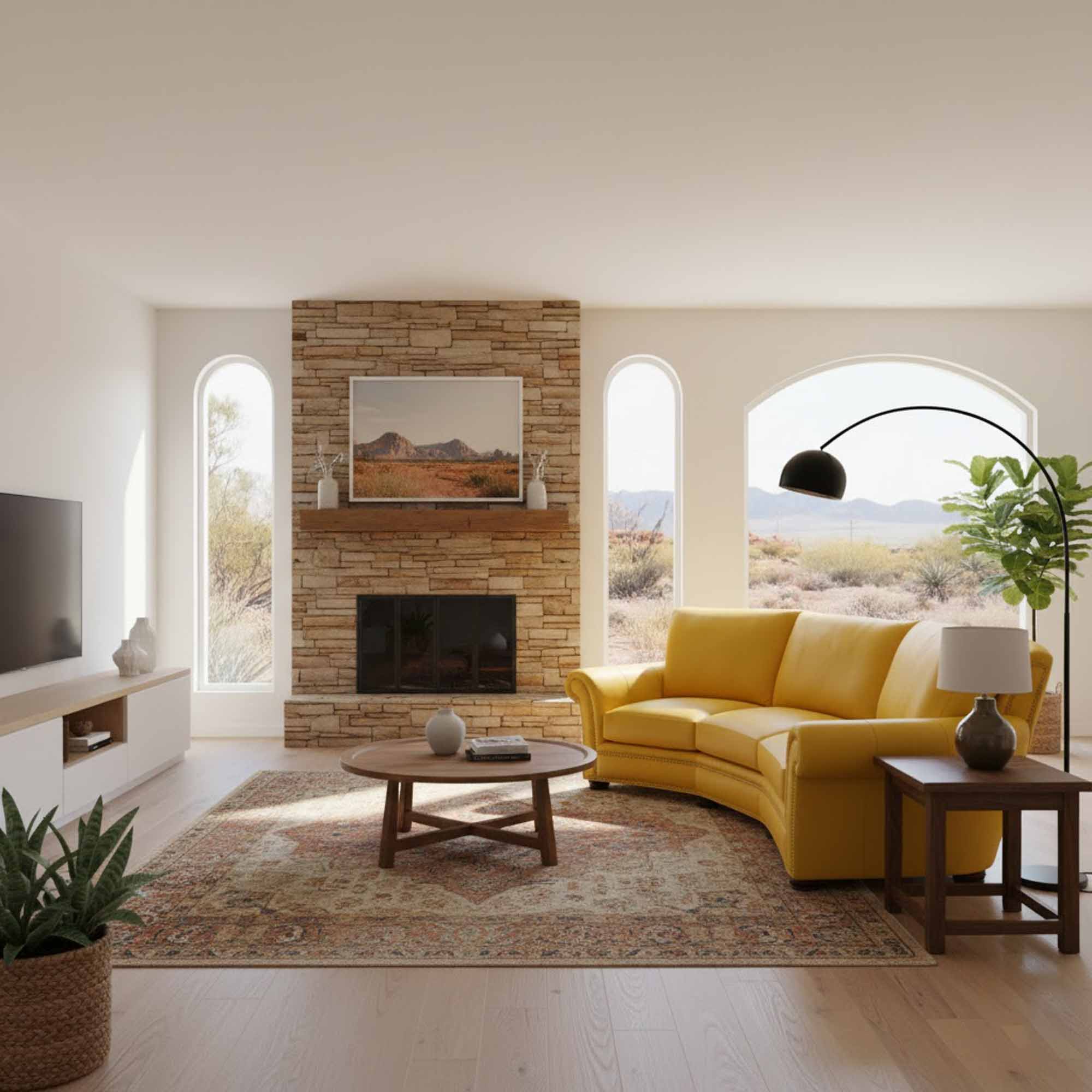 Kaymus Leather Conversation Sofa - Image 4