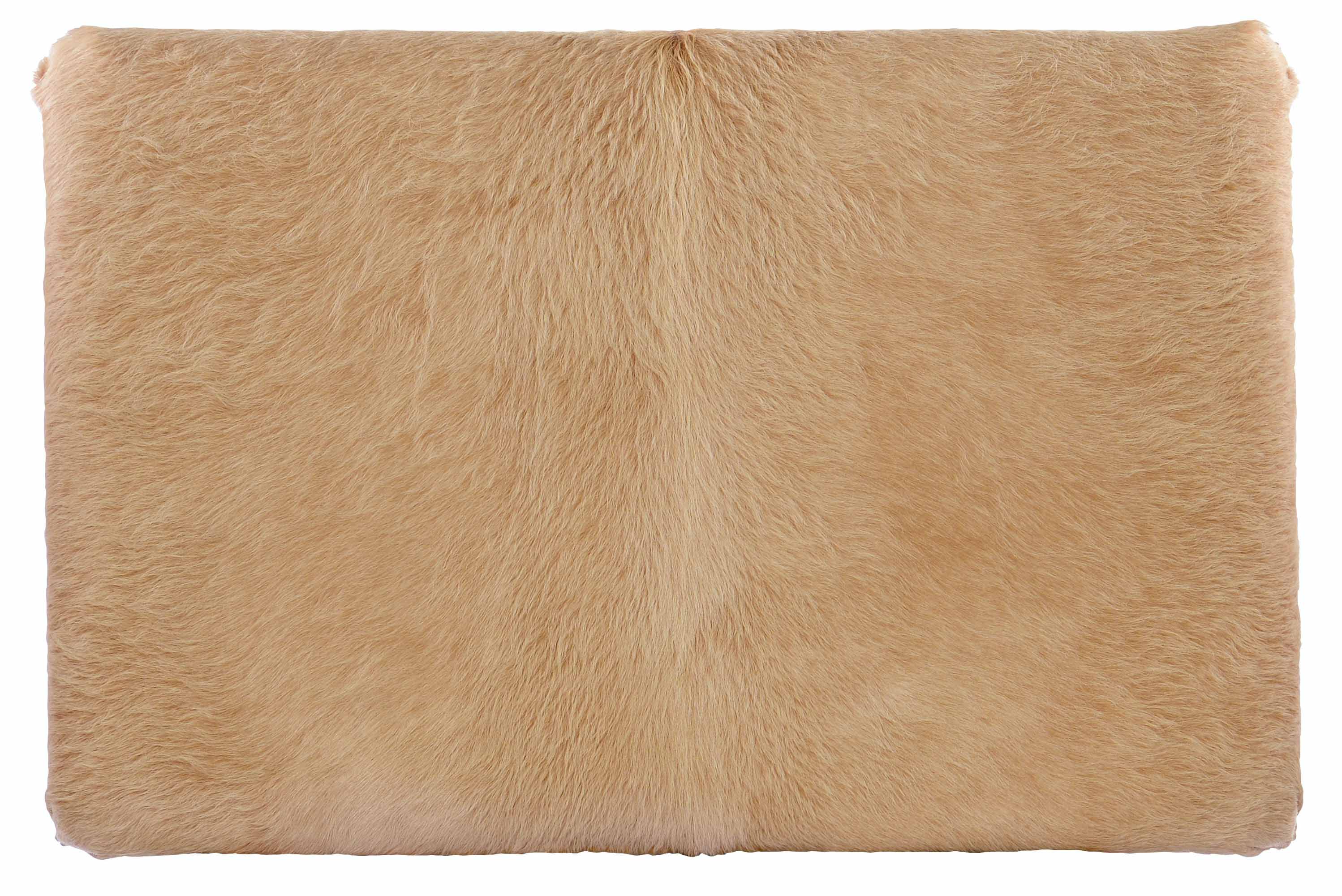 Kourtney Leather Cocktail Ottoman - Image 6