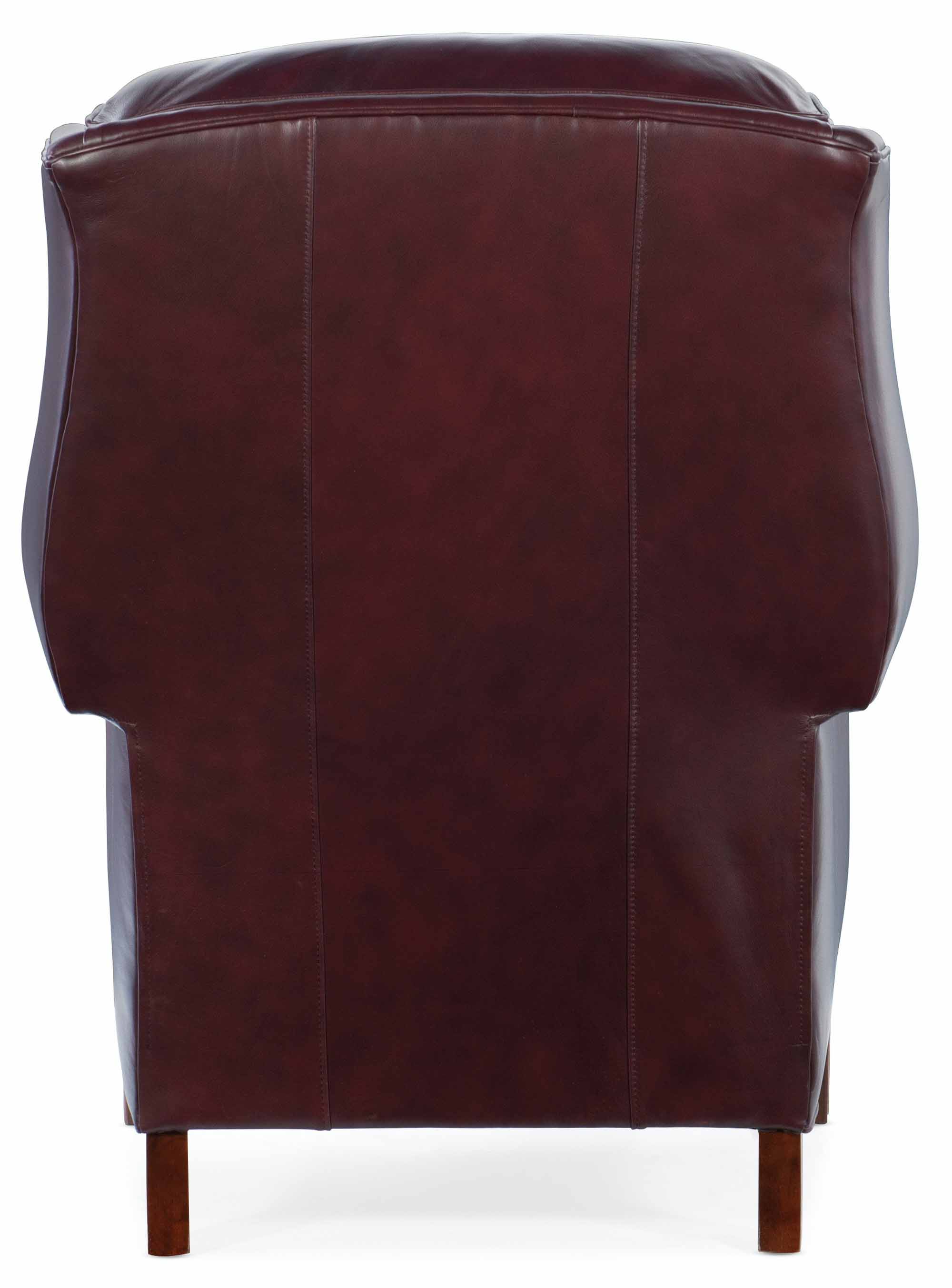 Leather Recliner With Chippendale Legs - Image 3
