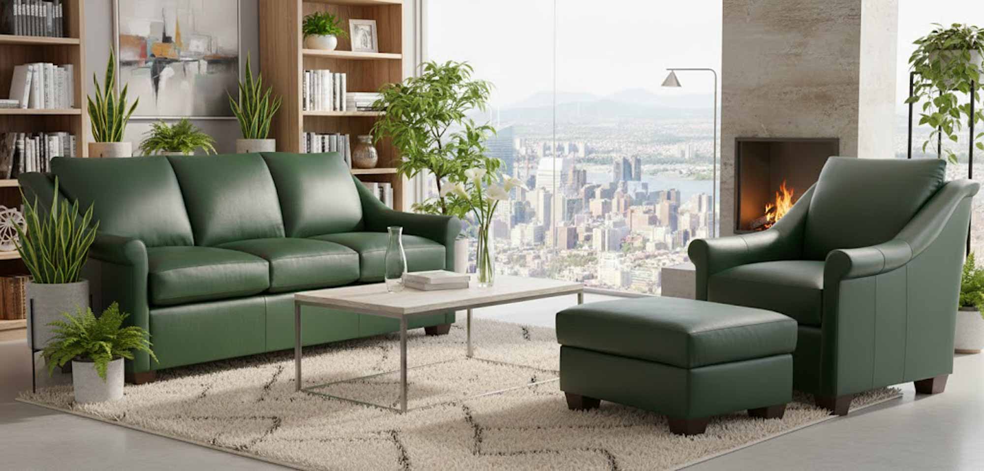 Leila Leather Chair - Image 6