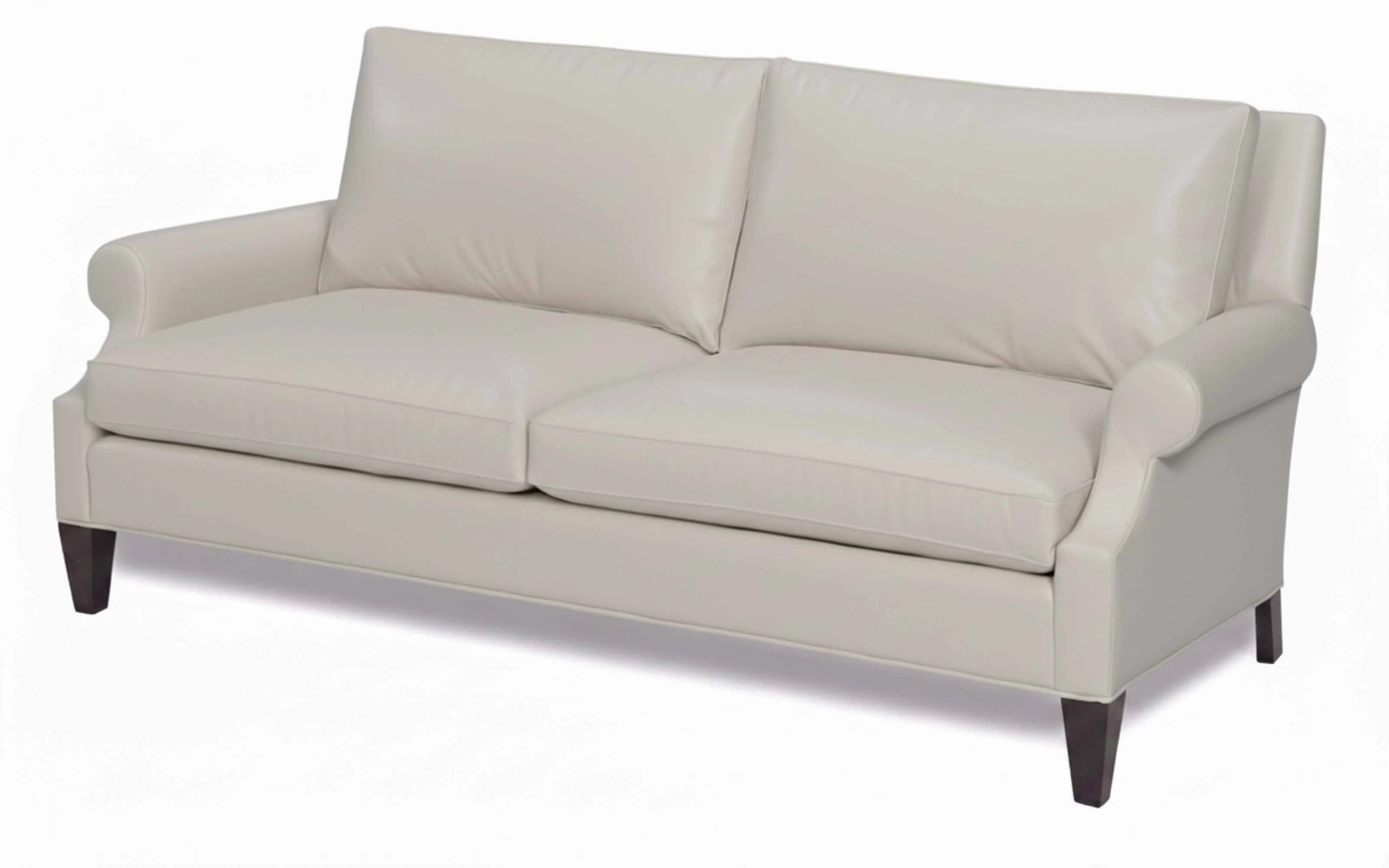 Mainsail Leather Two Cushion Sofa - Image 3
