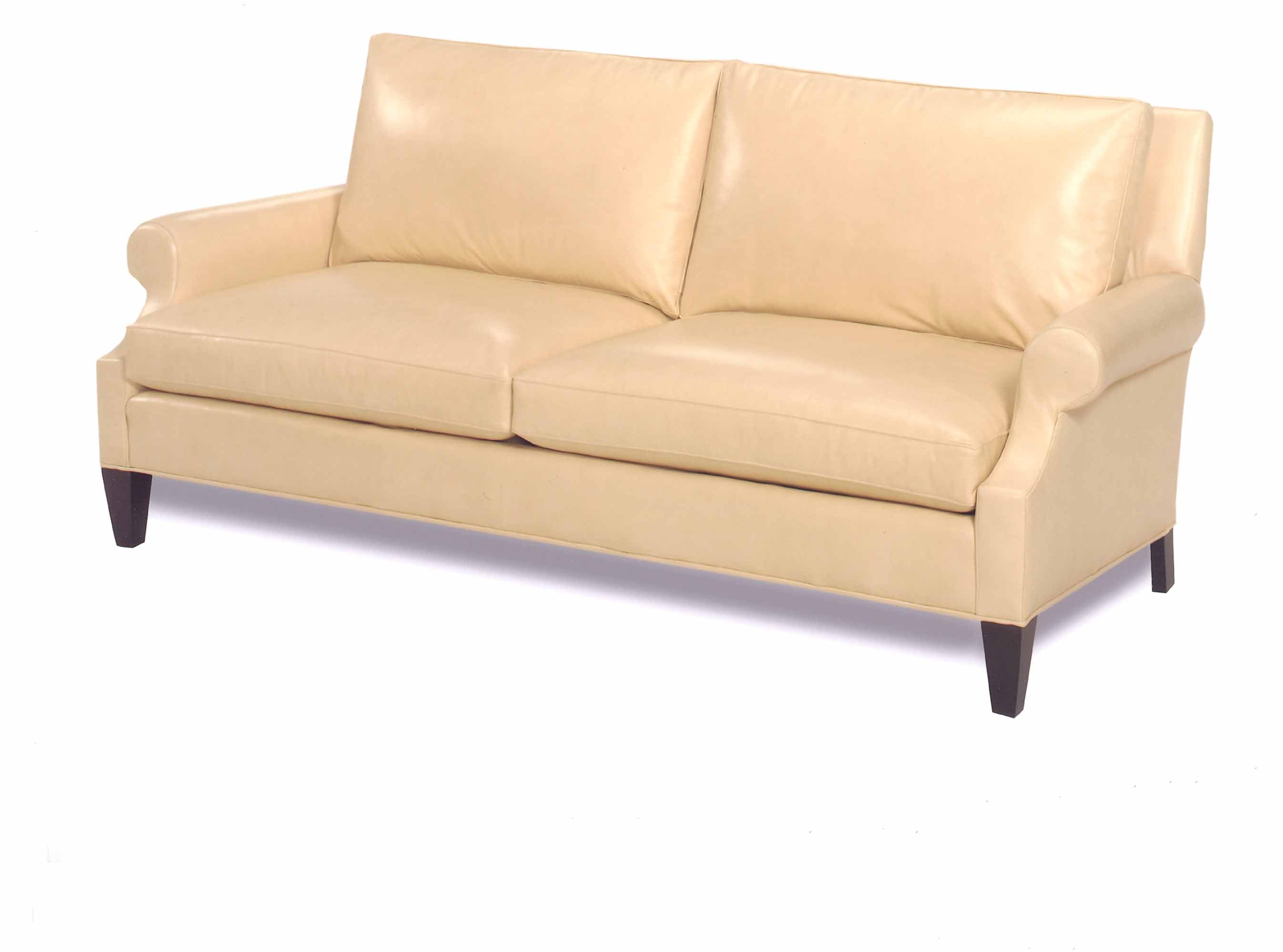 Mainsail Leather Two Cushion Sofa - Image 4