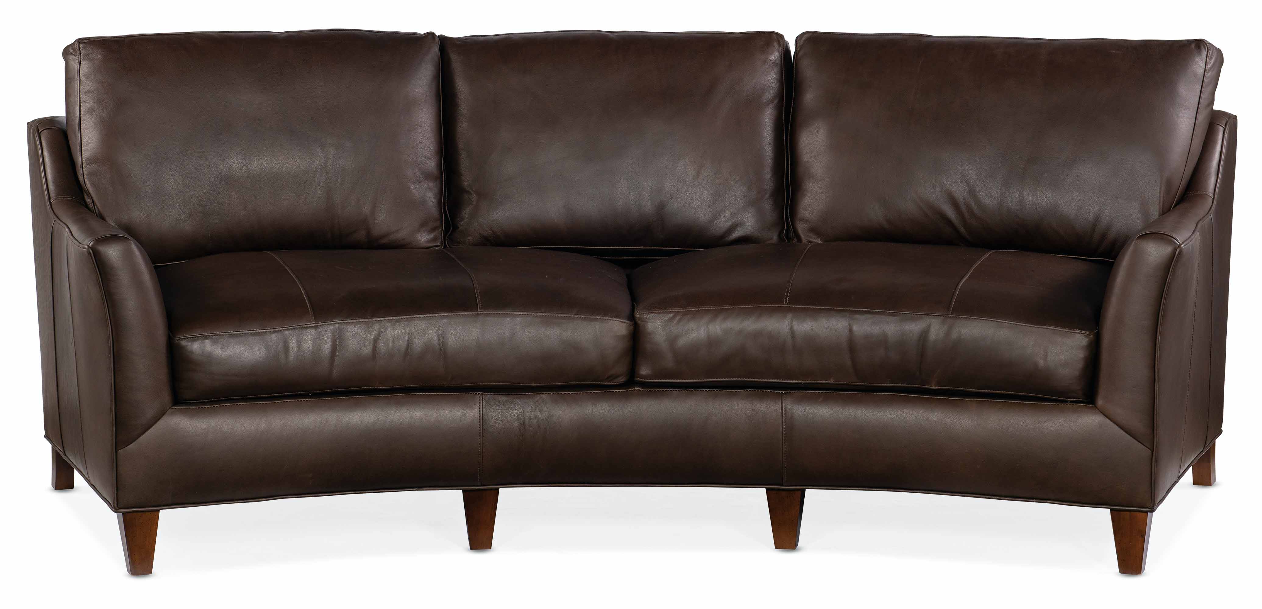 Marleigh Leather Conversation Sofa - Image 7