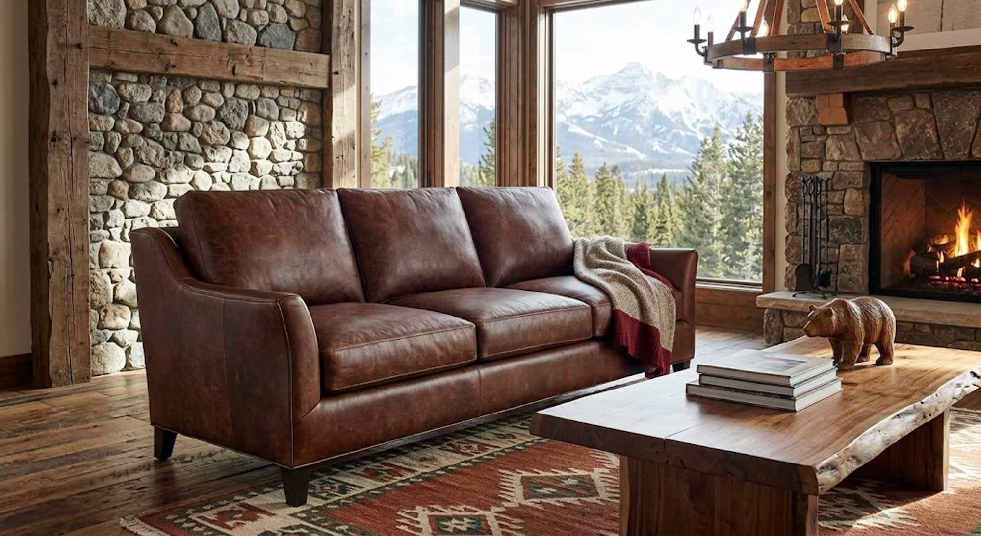 Marleigh Leather Sofa - Image 7