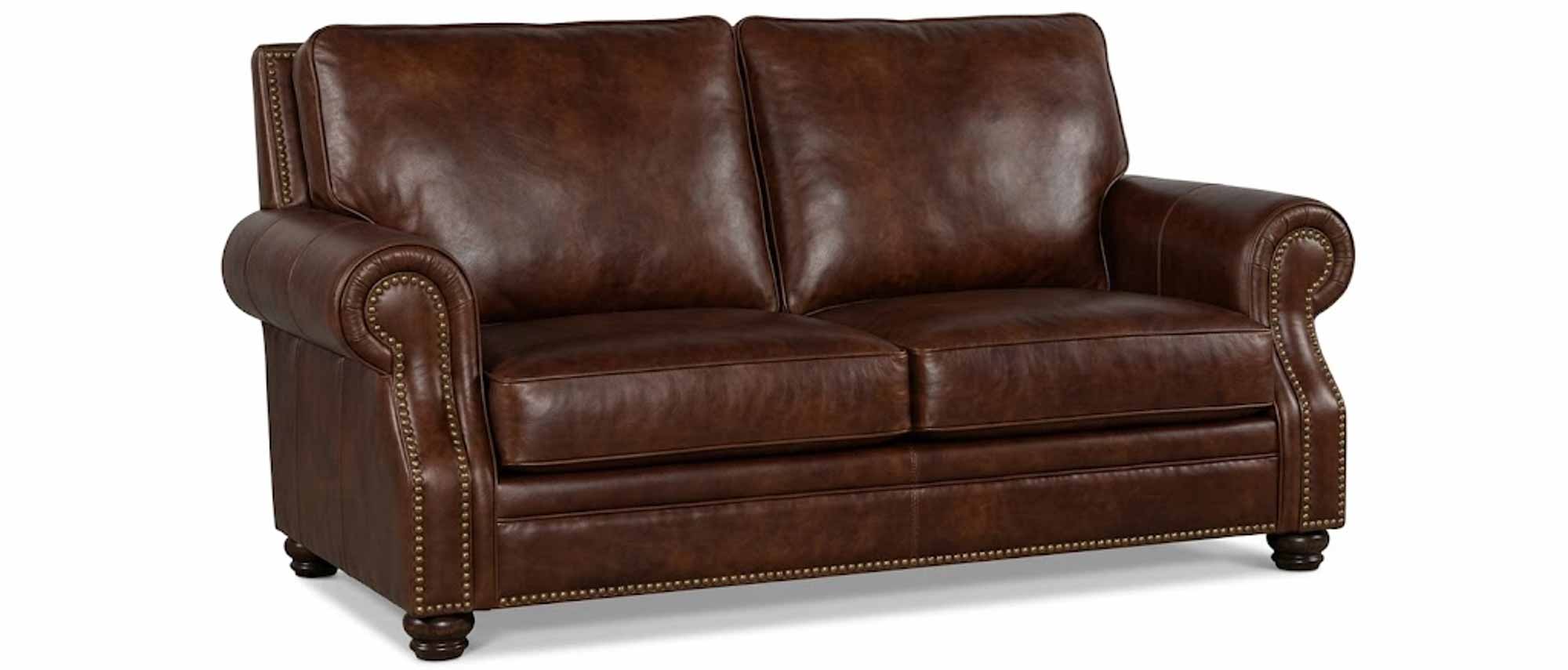 Mckinney Leather Loveseat