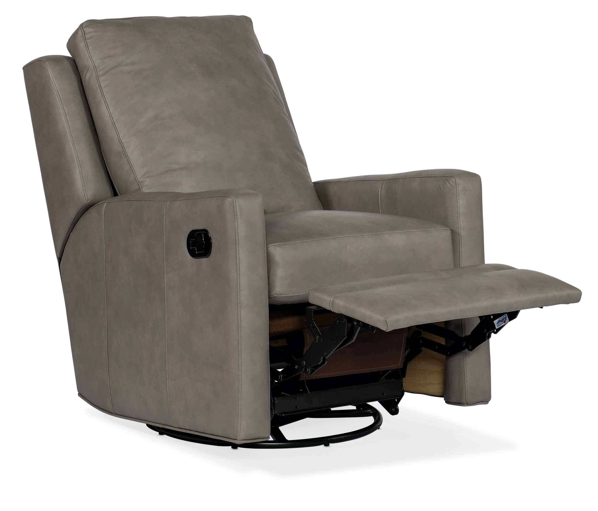 Melville Leather Wallhugger Recliner - Image 5