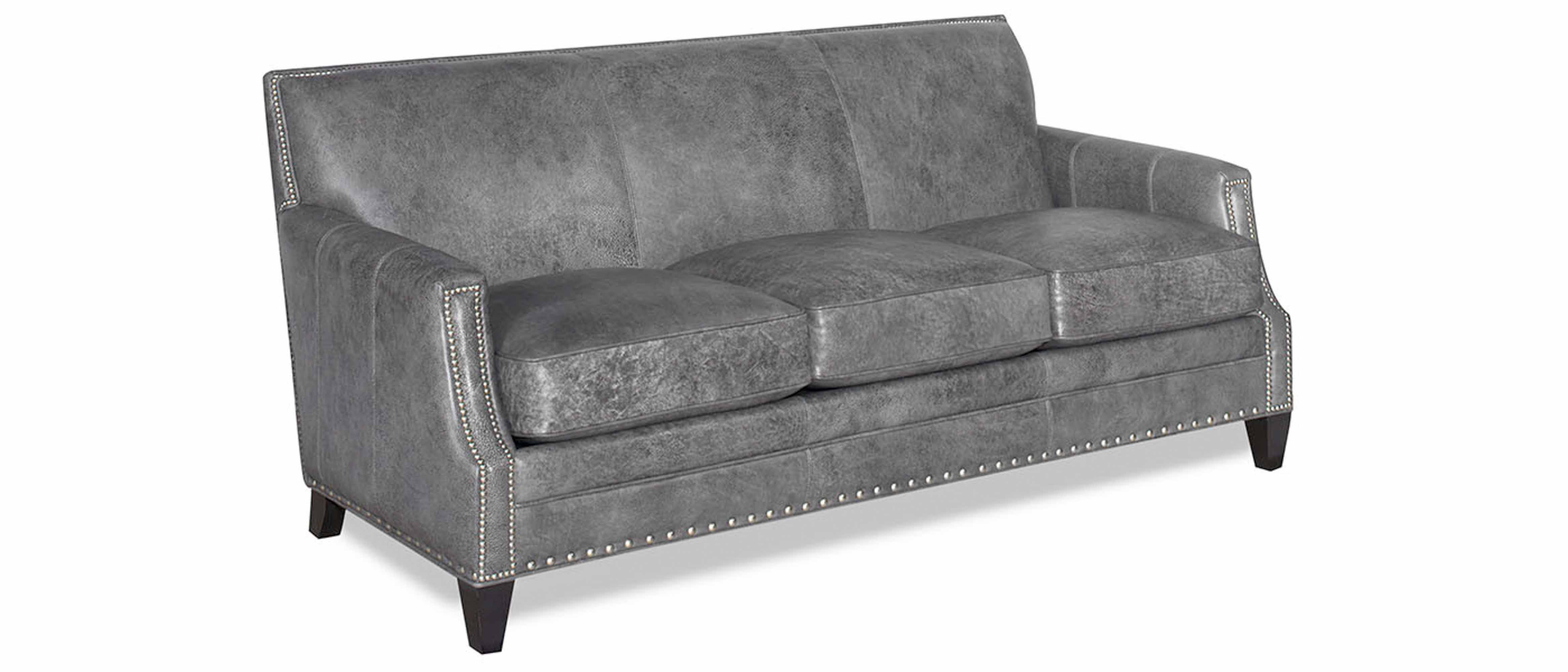 Mills Leather Sofa - Image 2