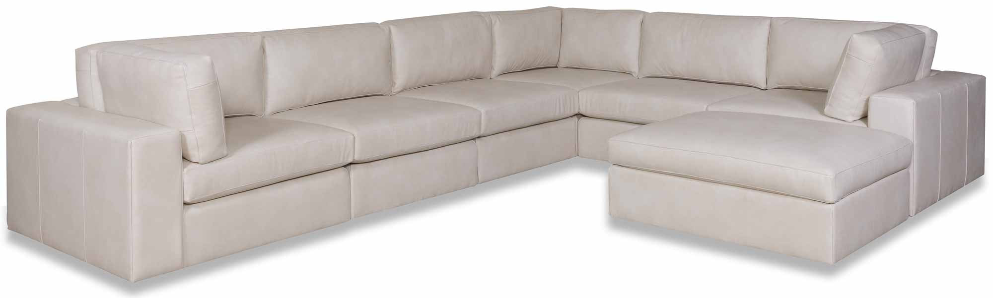 Mod Leather Sectional - Image 11