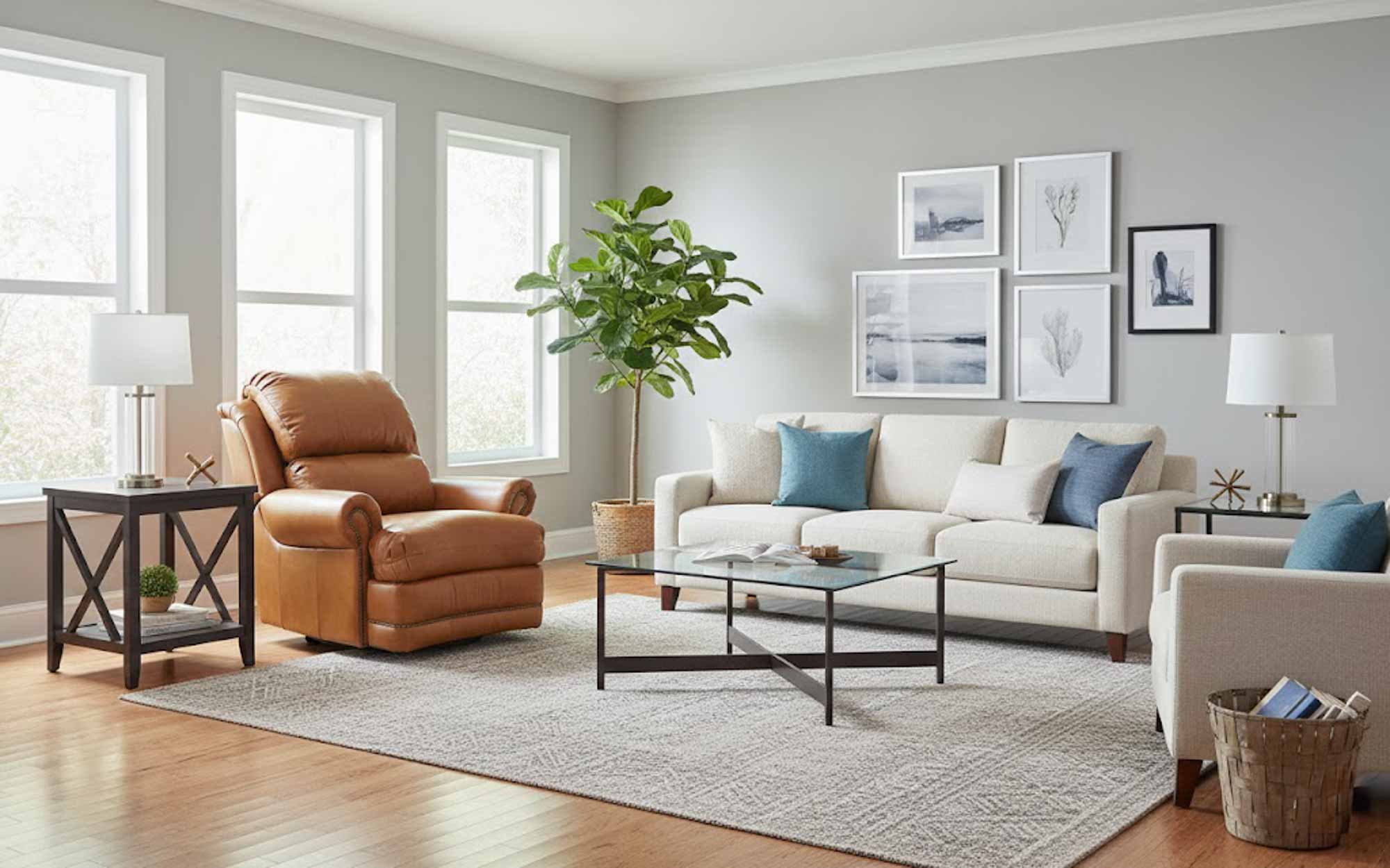Morgan Leather Recliner - Image 2