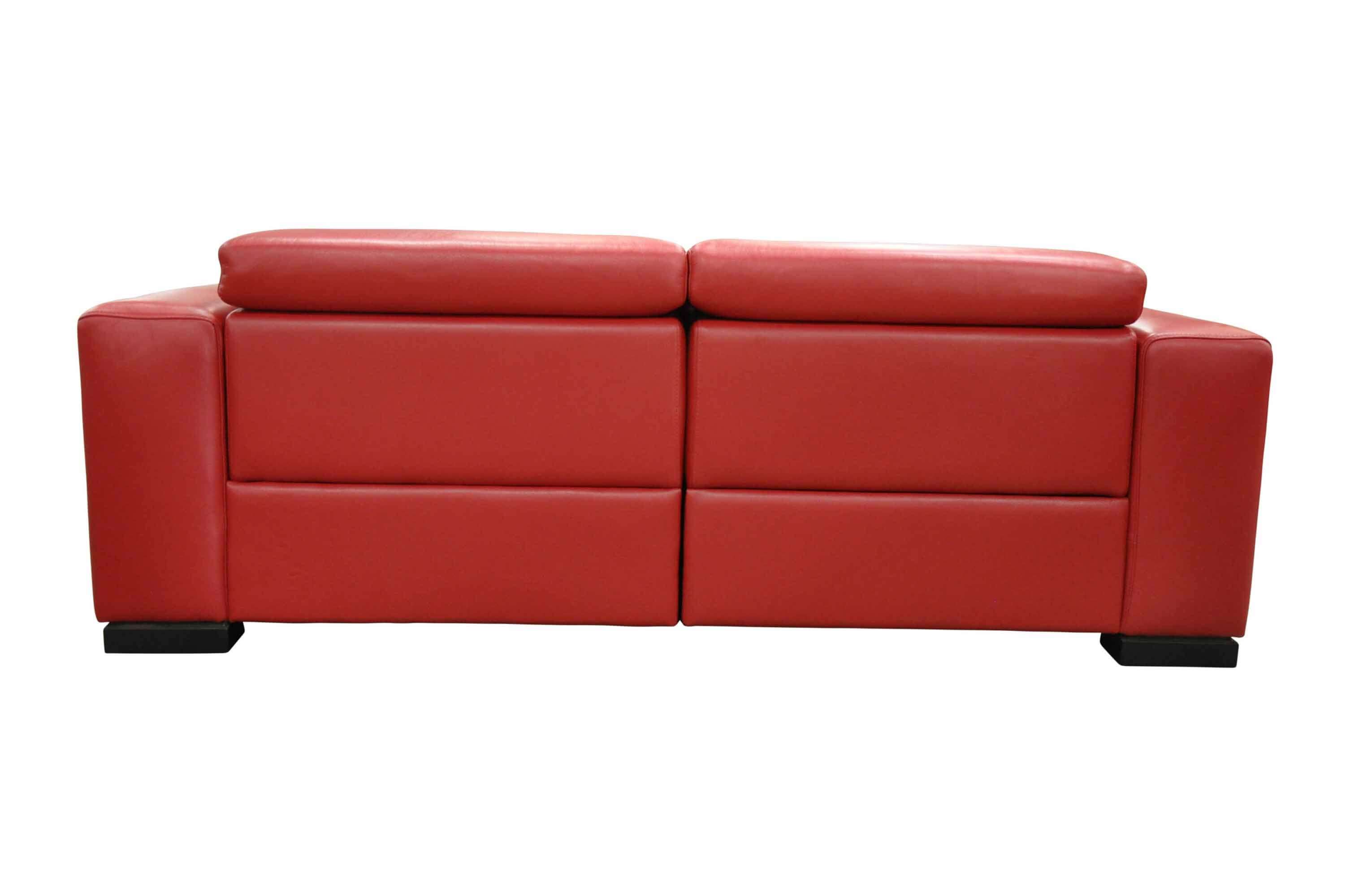 Murano Leather Power Reclining Sofa With Articulating Headrest - Image 3