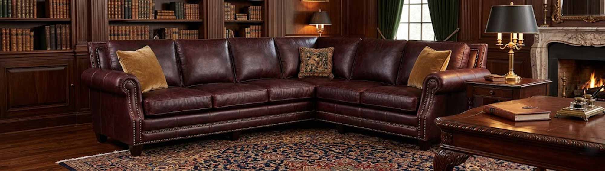 Hardy Leather Sectional - Image 3