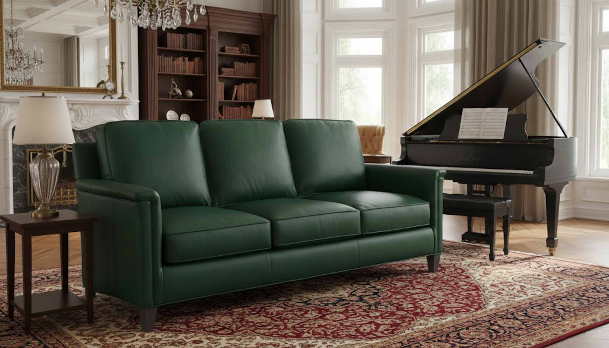 Nala Leather Sofa - Image 11