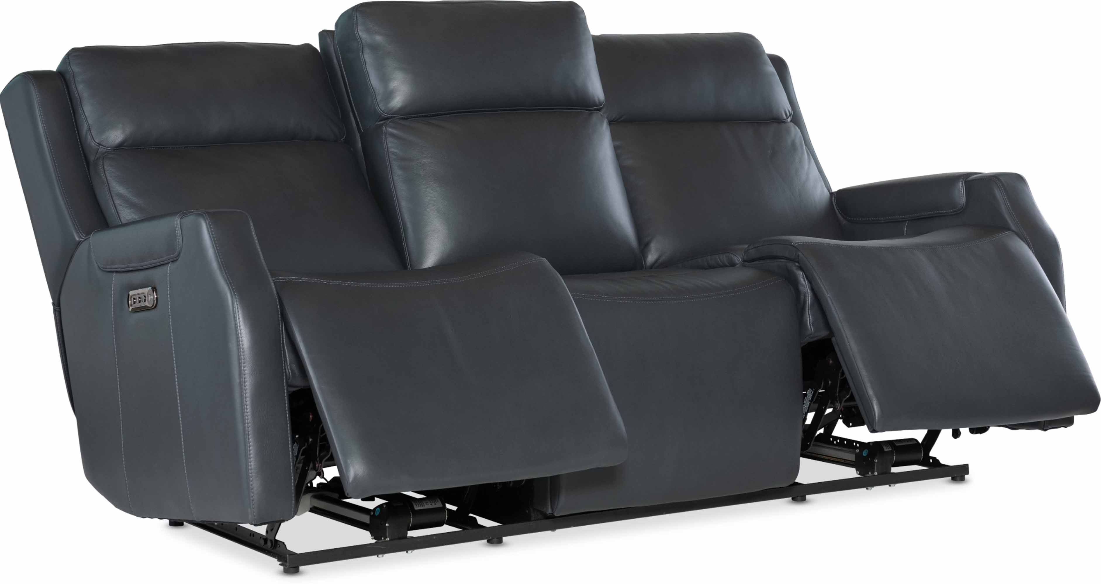 Nelly Zero Gravity Leather Power Reclining Sofa With Articulating Headrest And Lumber - Image 5