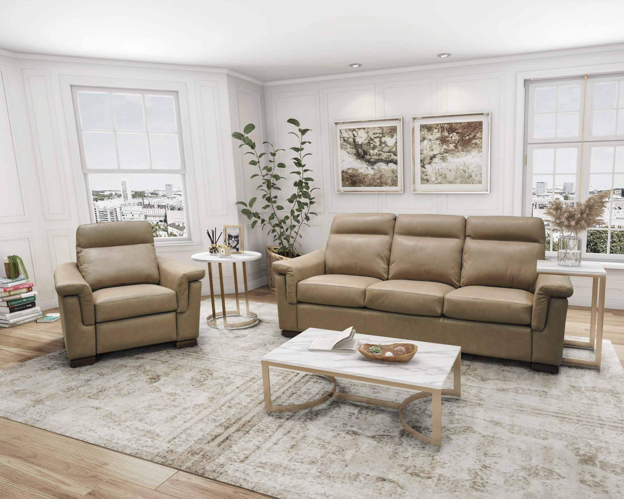 Nolan Leather Power Reclining Sofa With Articulating Headrest - Image 5