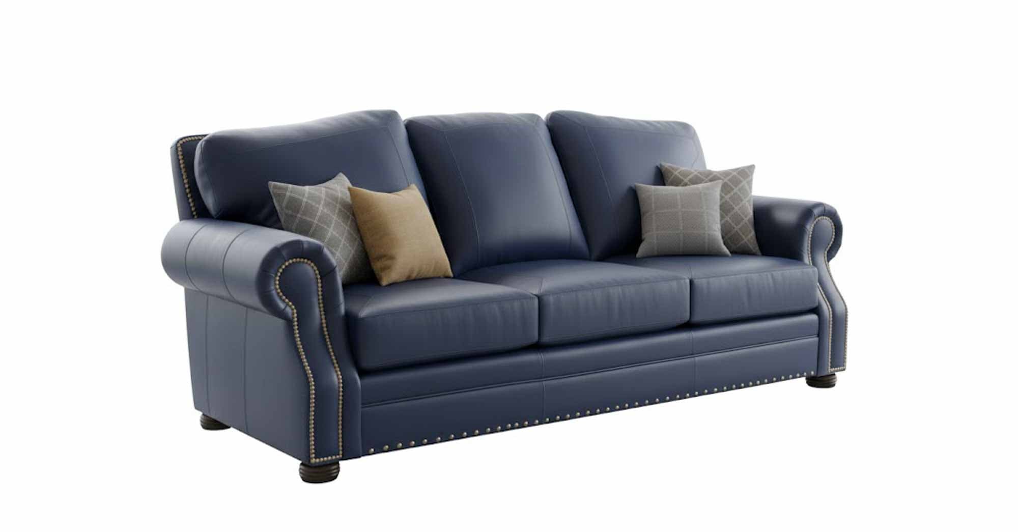 Oklahoma Leather Queen Size Sofa Sleeper - Image 2