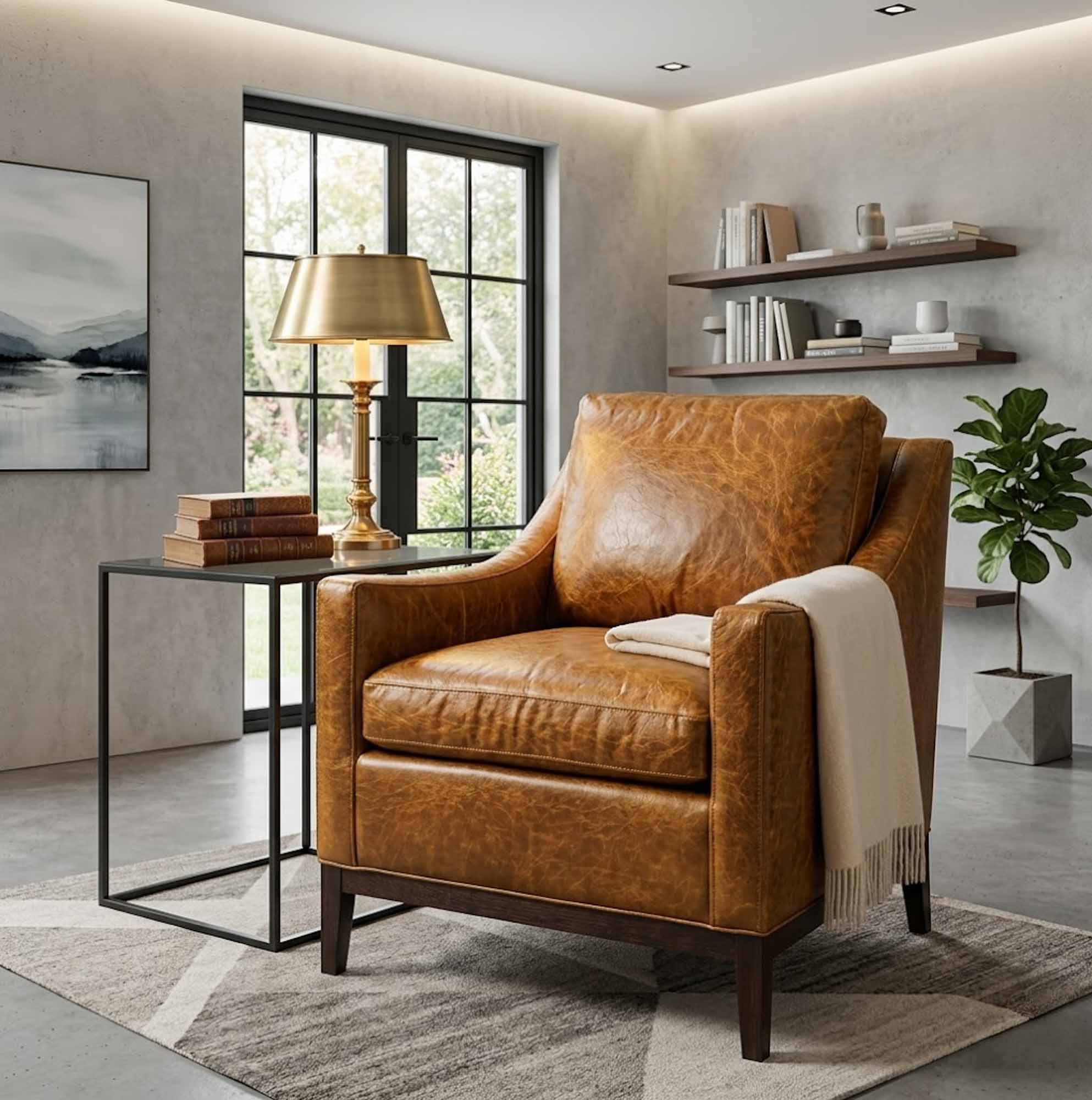 Pearson Leather Chair - Image 6