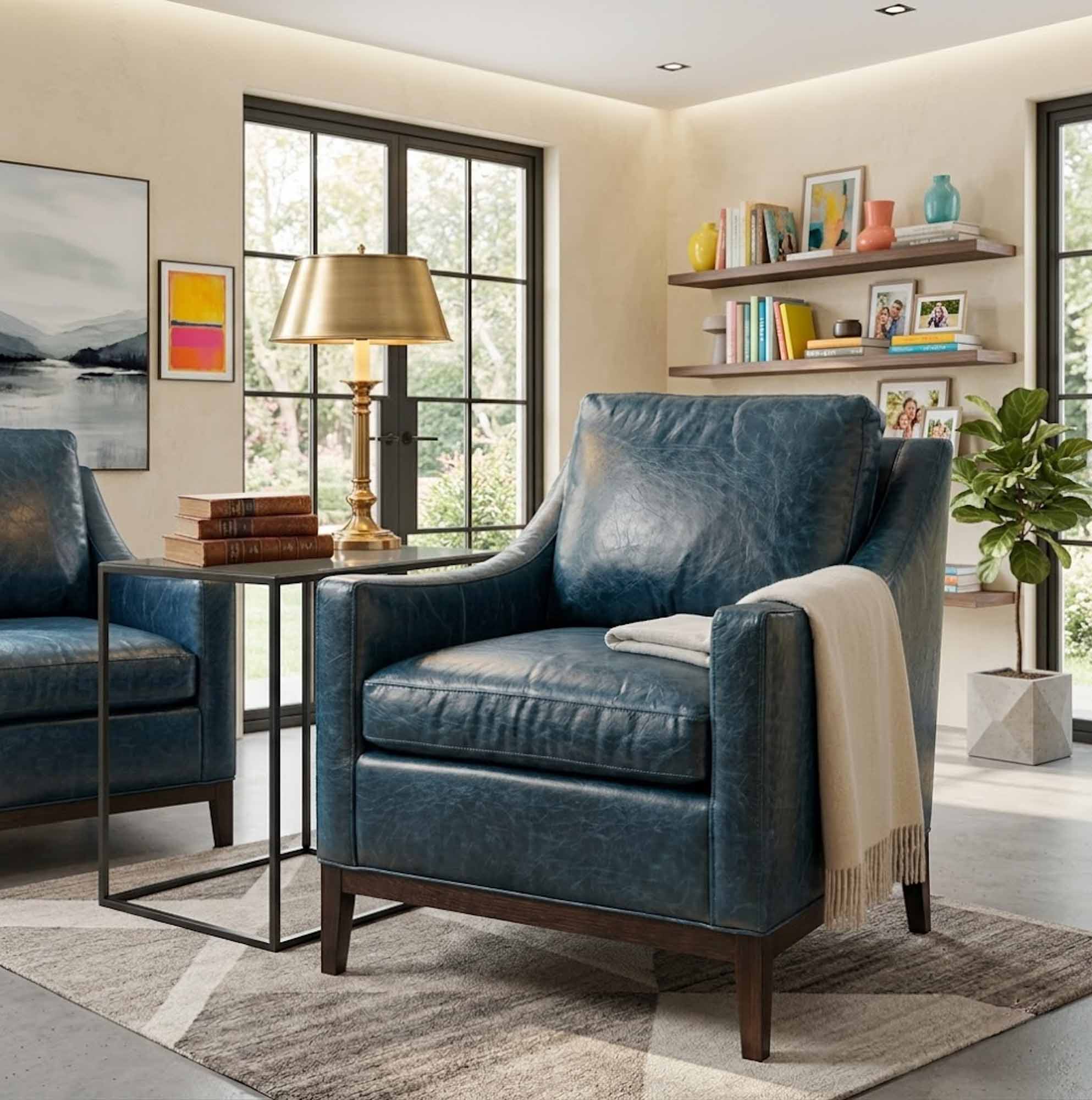 Pearson Leather Chair - Image 7