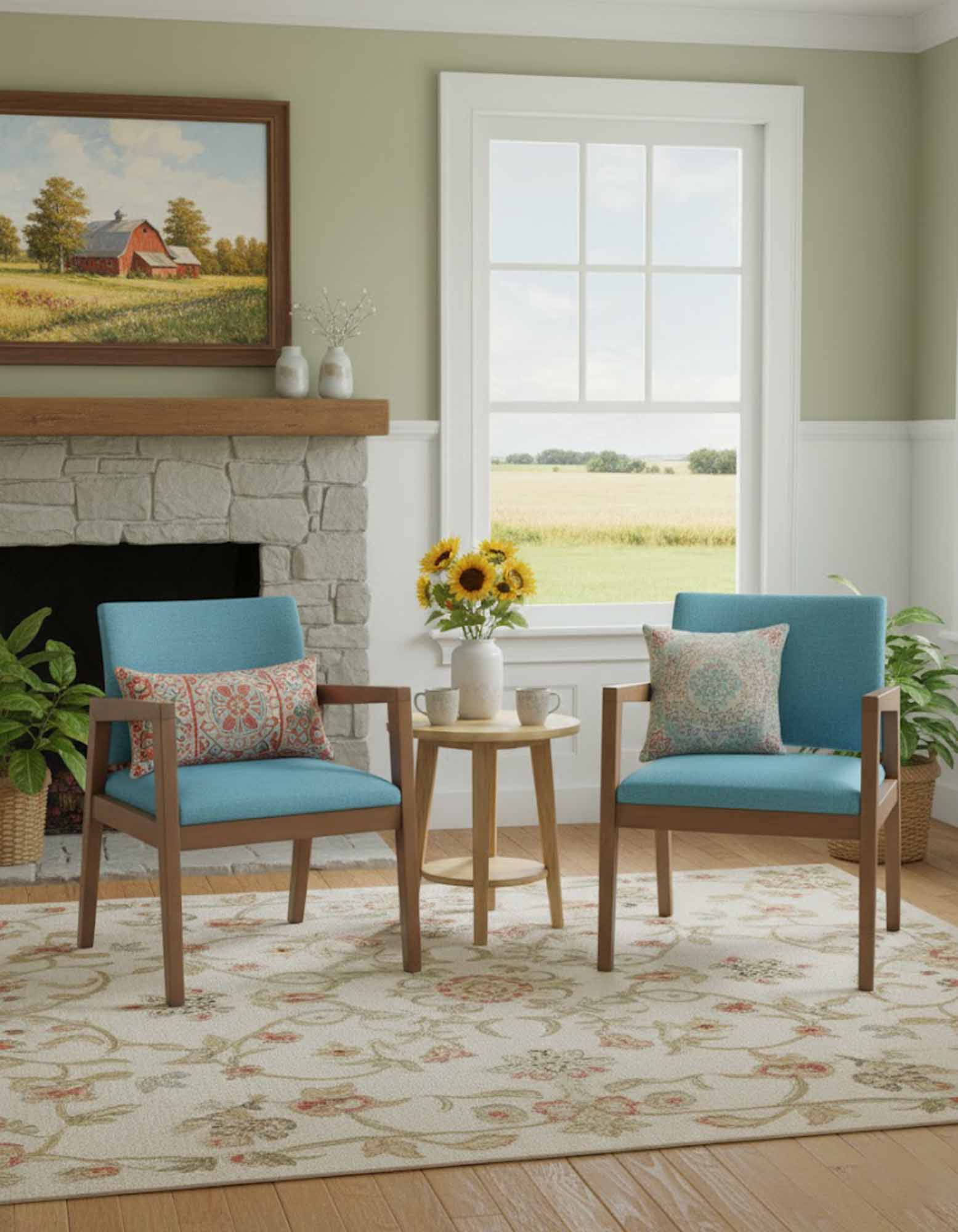 Quinn Leather Chair - Image 5