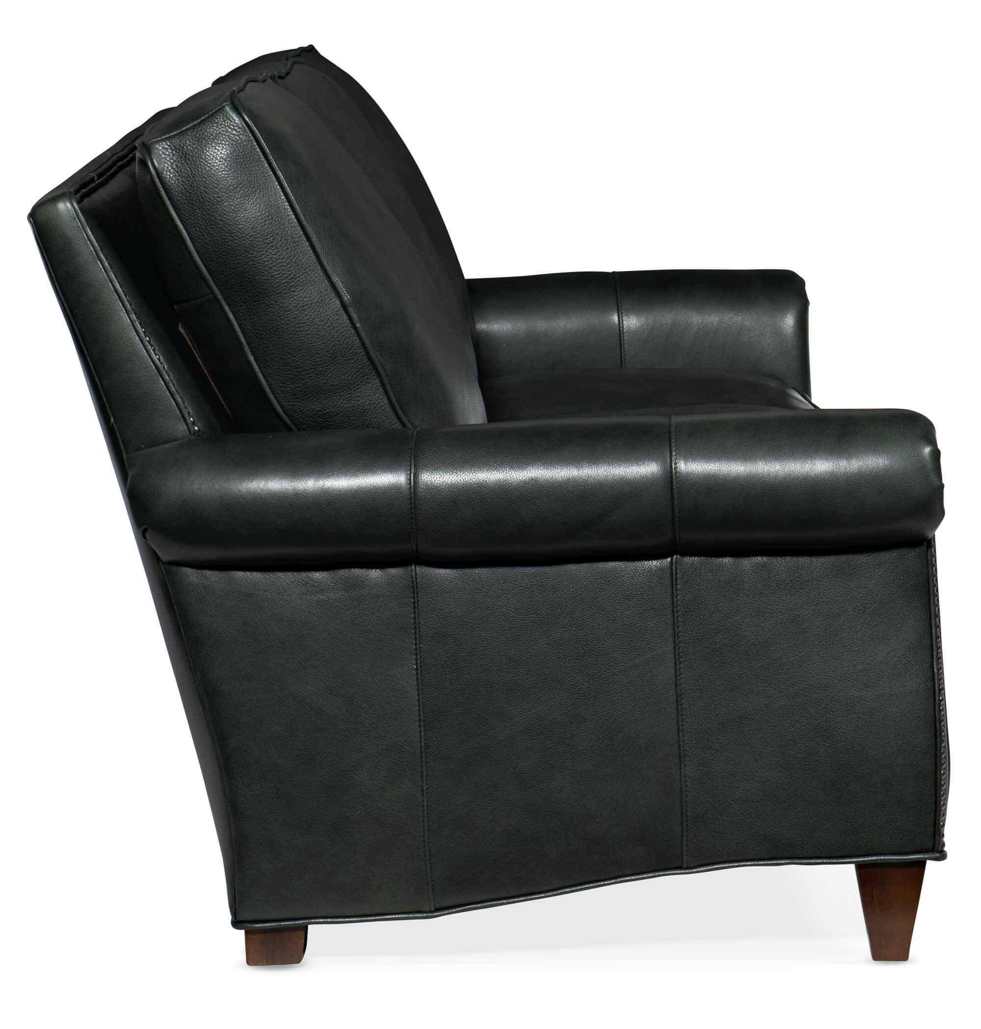 Reddish Leather Sofa - Image 6