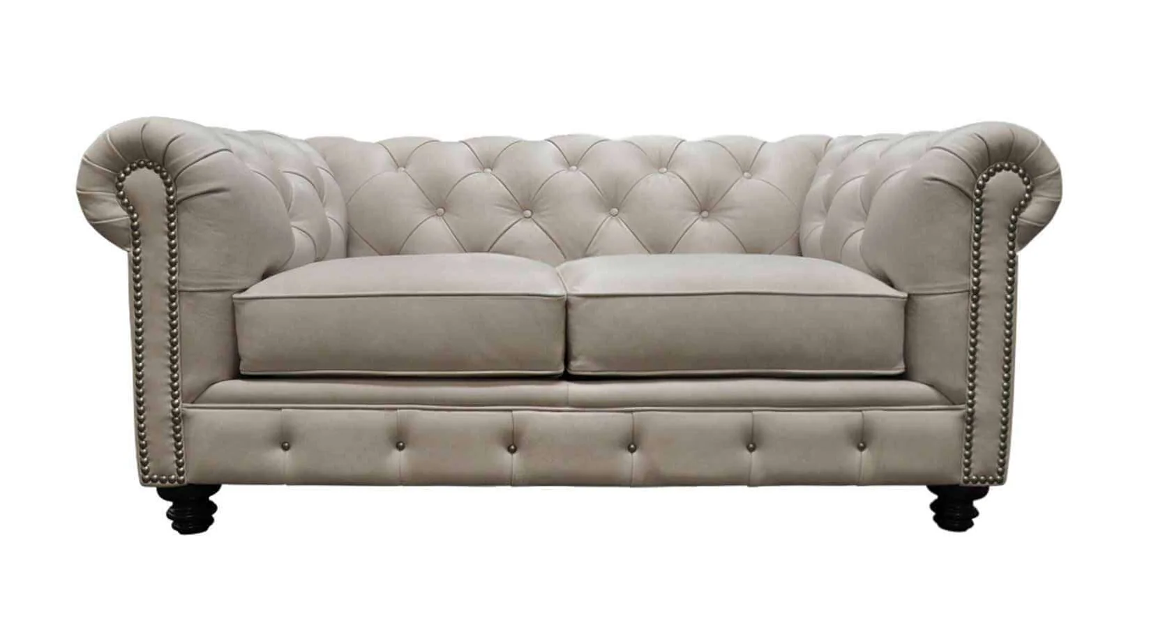 Remington Leather Loveseat