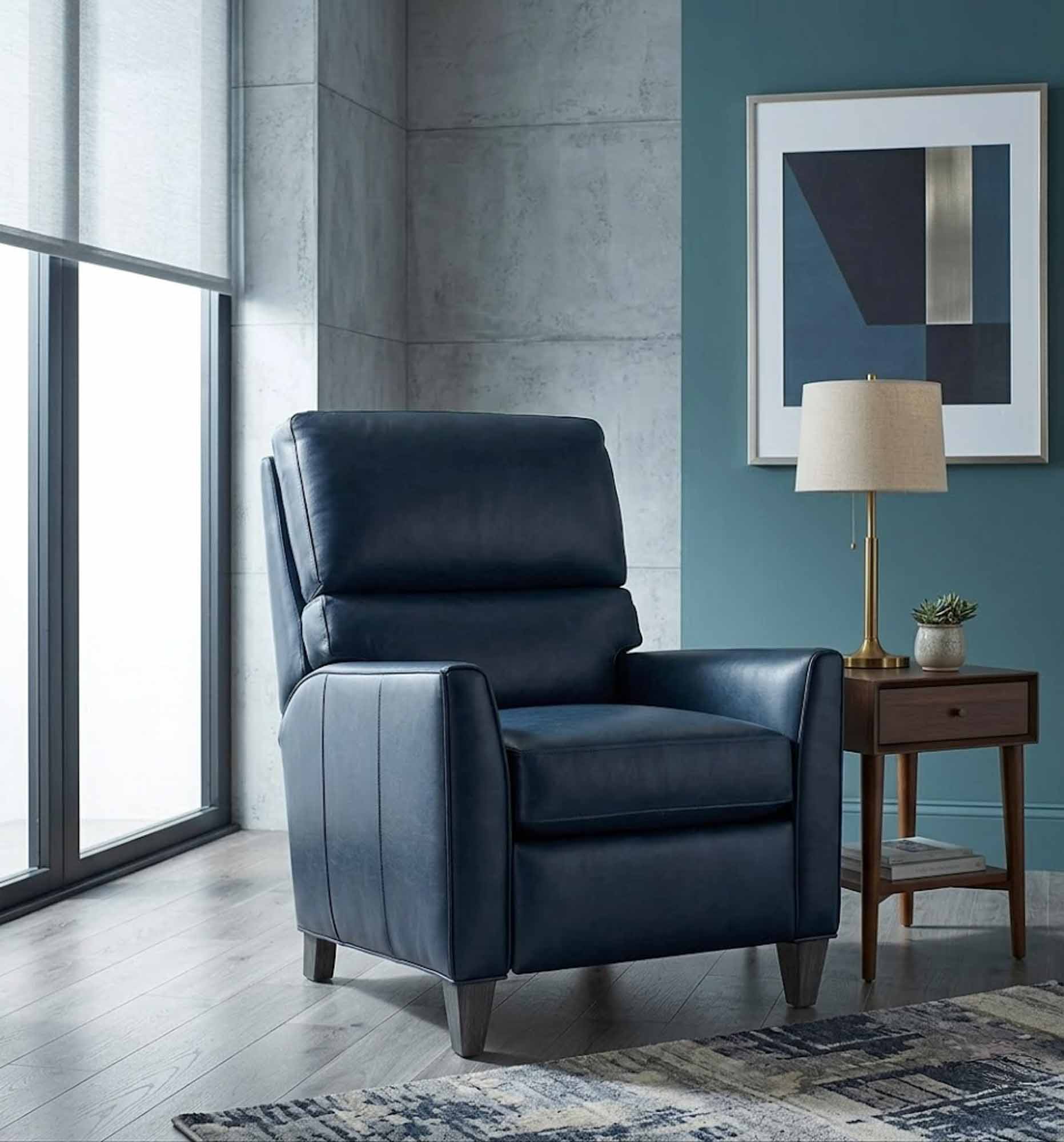 Restin Leather Recliner - Image 11