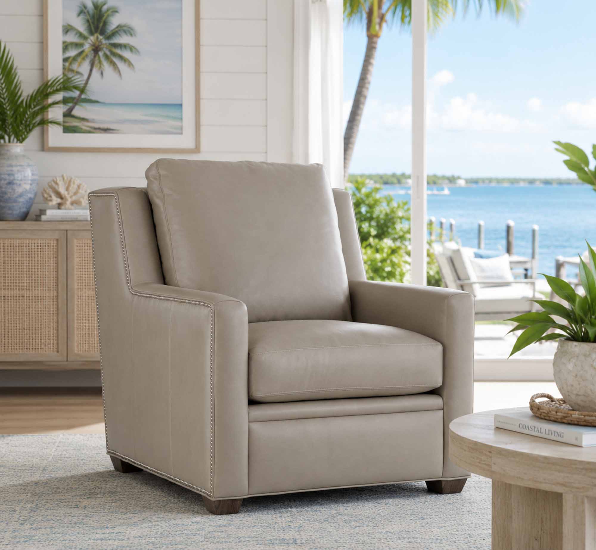 Revelin Leather Chair - Image 9