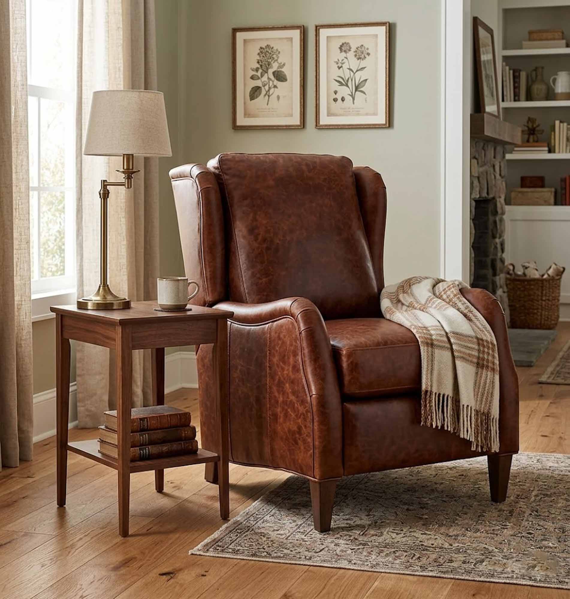 Revolve Leather Recliner - Image 5