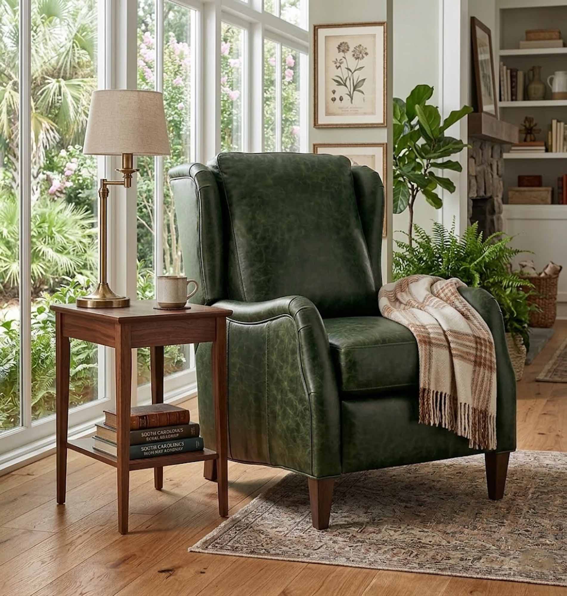 Revolve Leather Recliner - Image 6