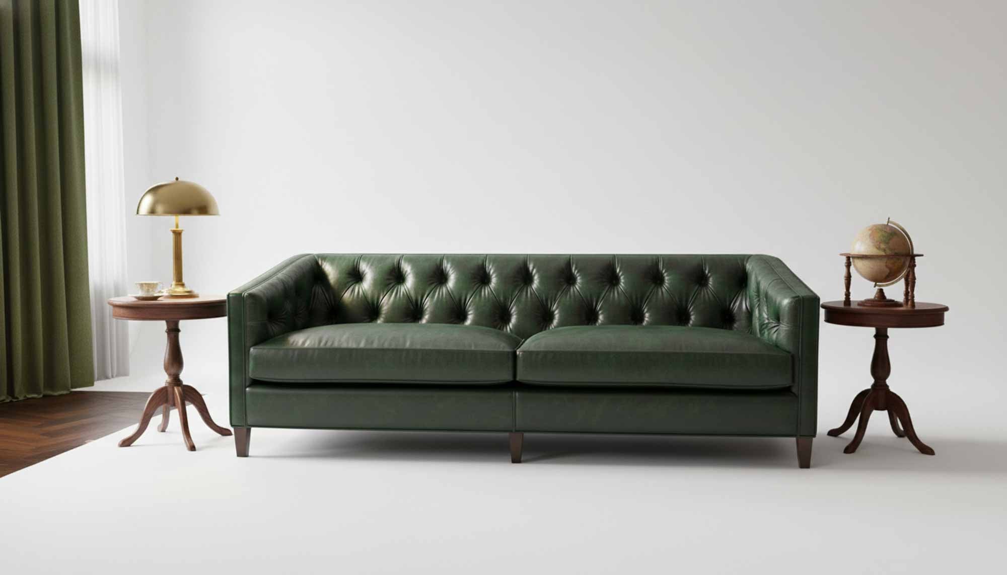 Samson Leather Sofa - Image 5