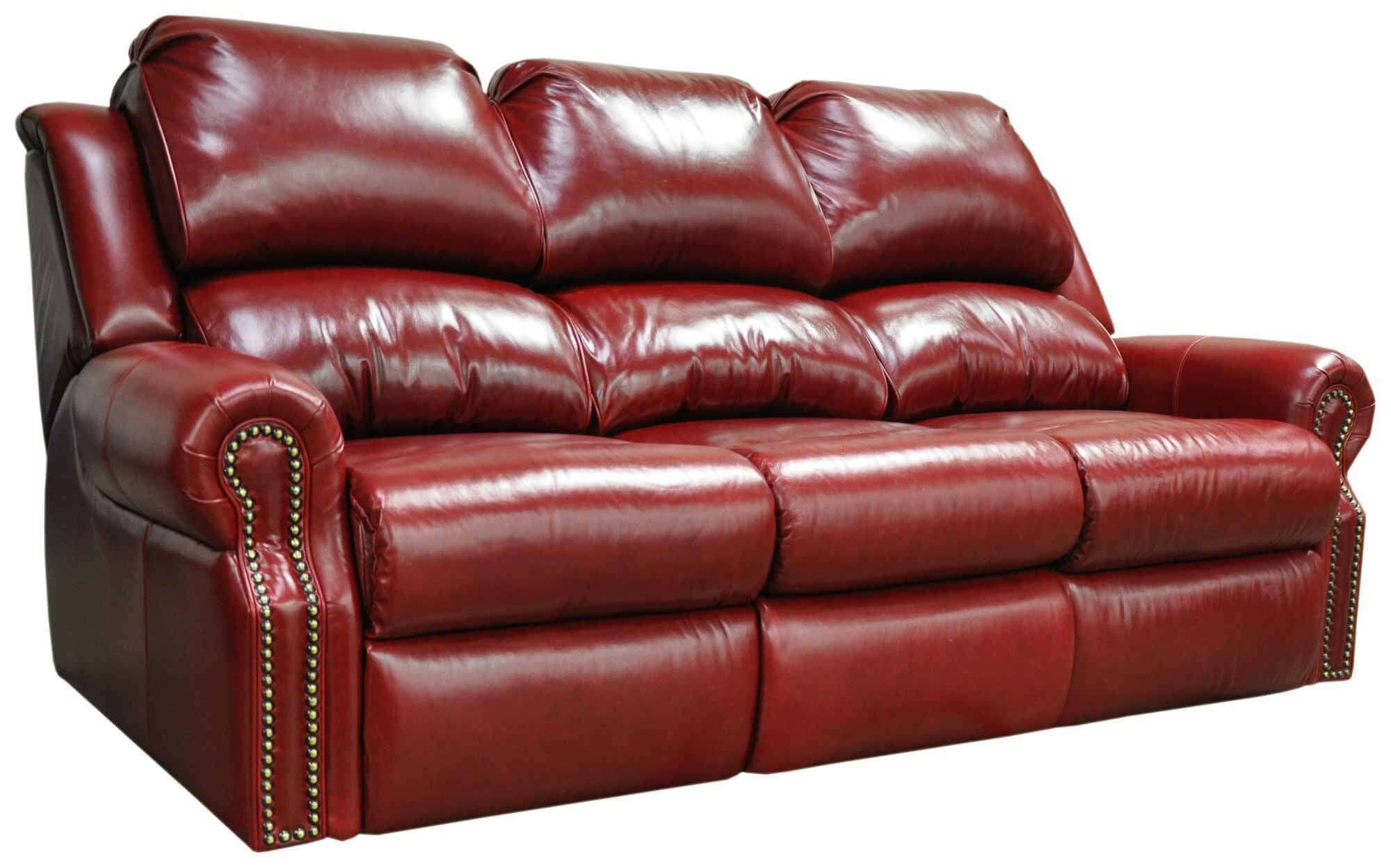 San Clemente Leather Reclining Loveseat