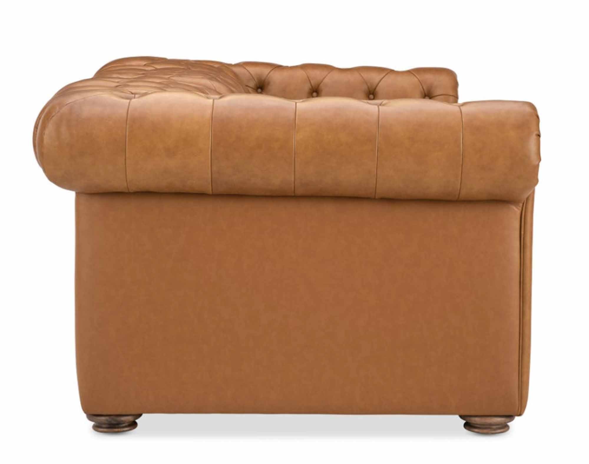Glover Leather Power Reclining Sofa With Articulating Headrest - Image 3