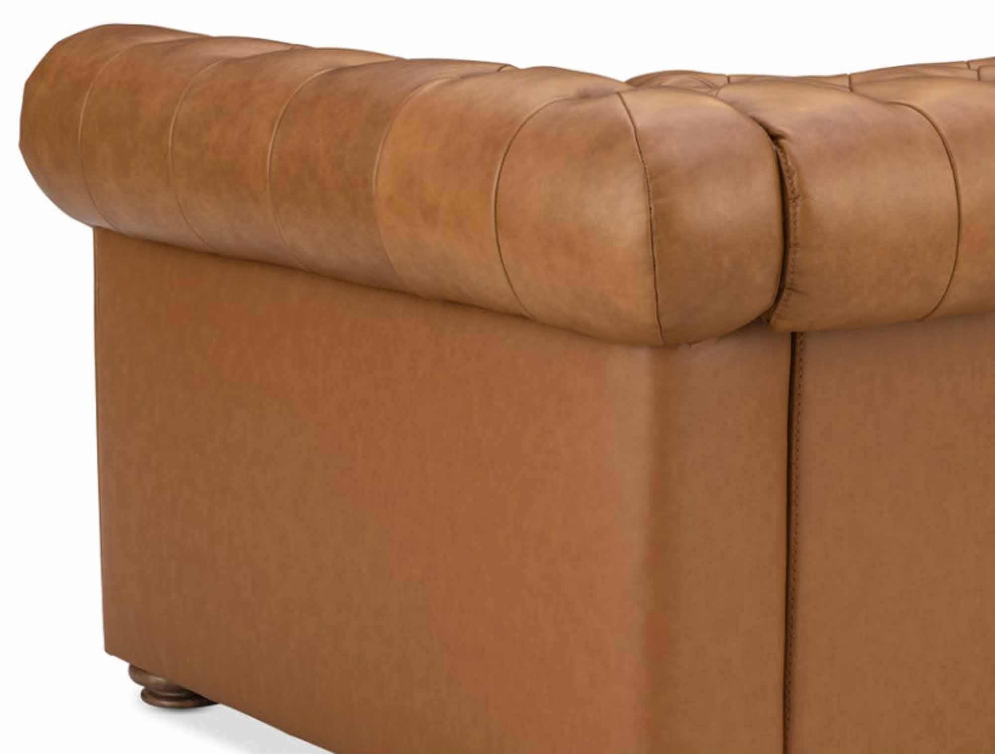 Glover Leather Power Reclining Sofa With Articulating Headrest - Image 8