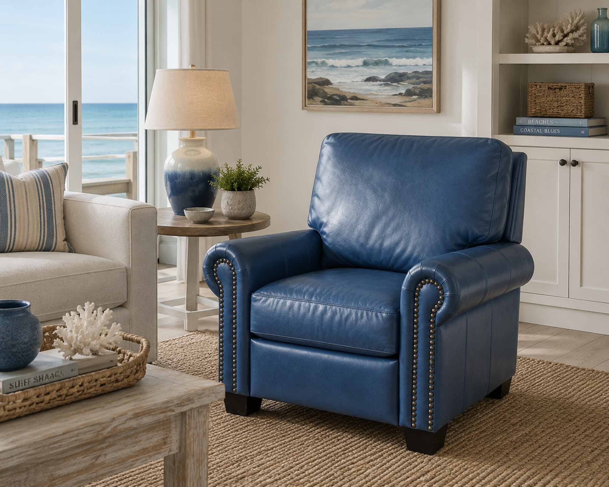 Selma Leather Recliner - Image 5