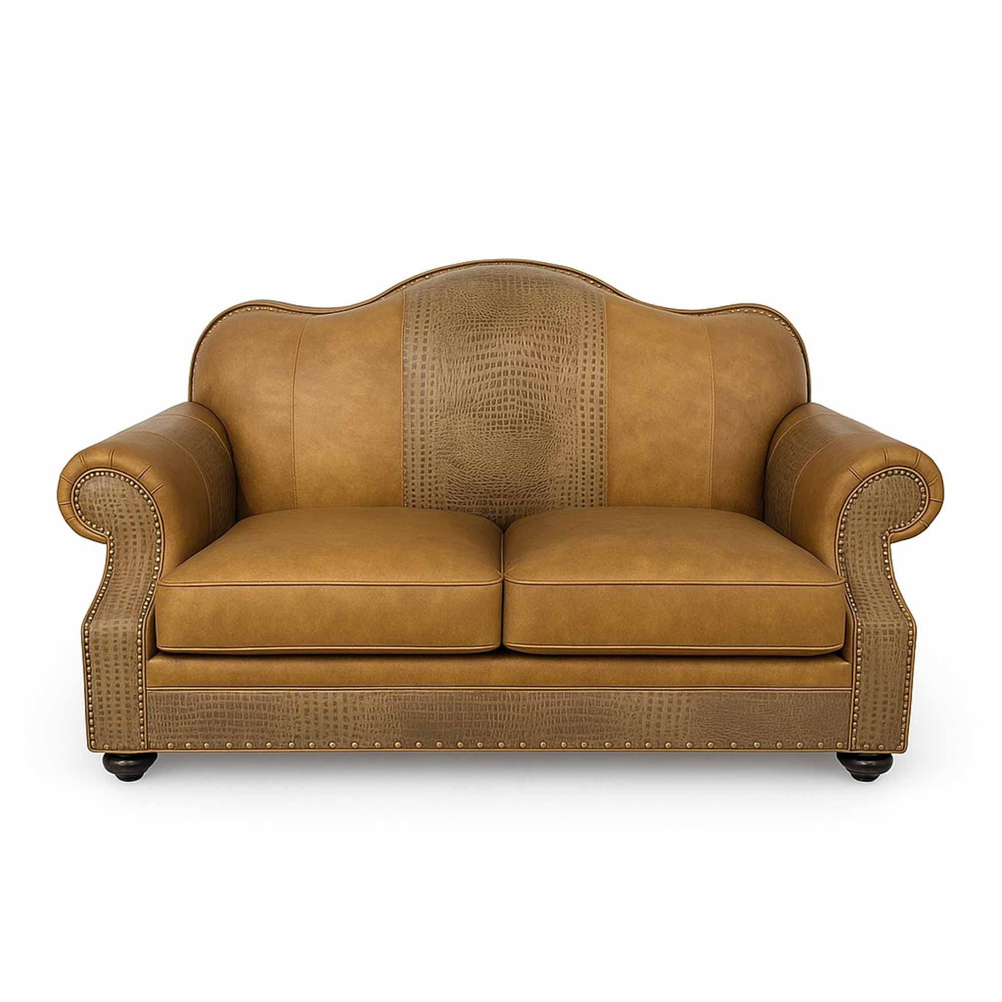 Sitka Leather Loveseat